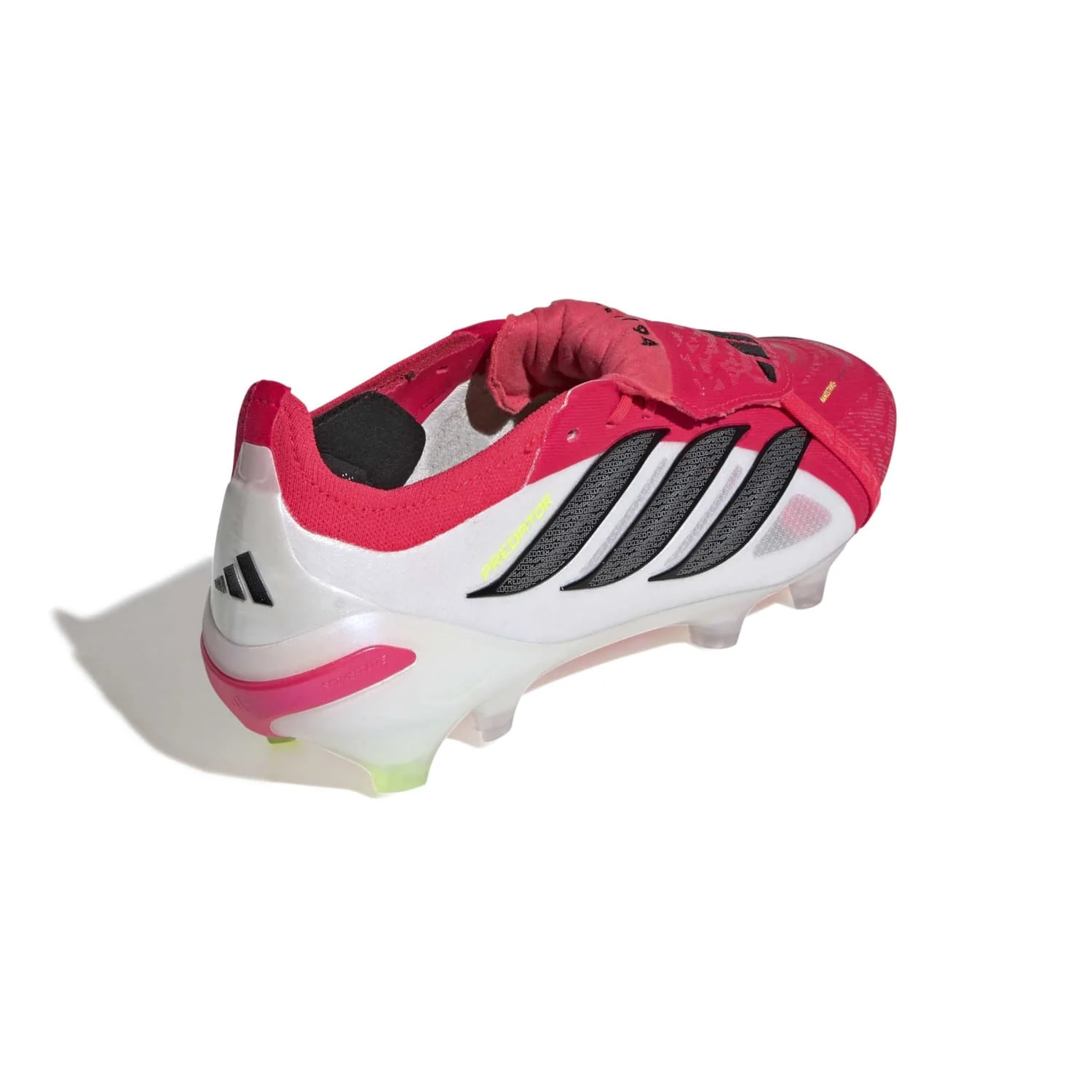 Mens adidas Predator Elite Tongue Football Boots Red - Image 19