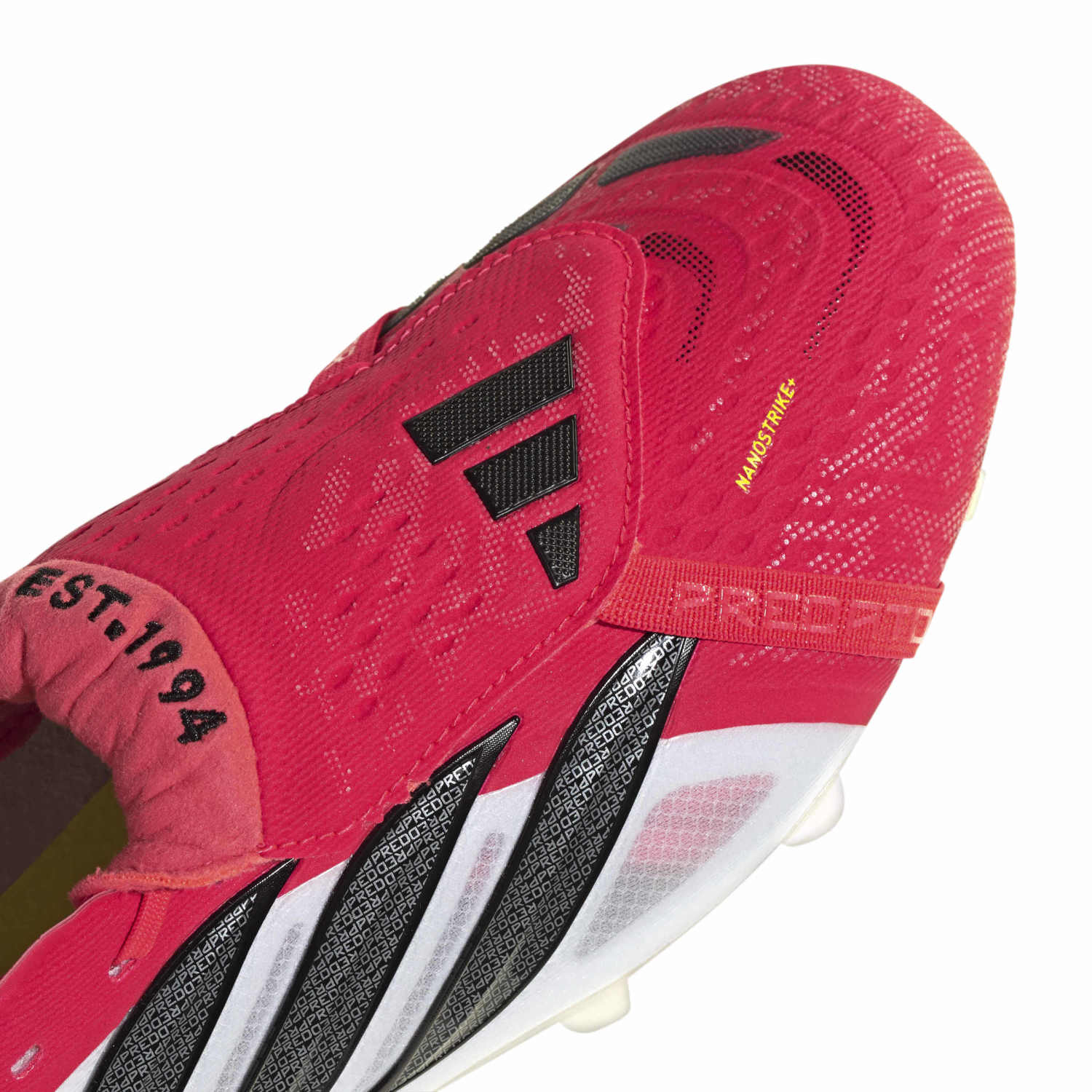 Mens adidas Predator Elite Tongue Football Boots Red - Image 20