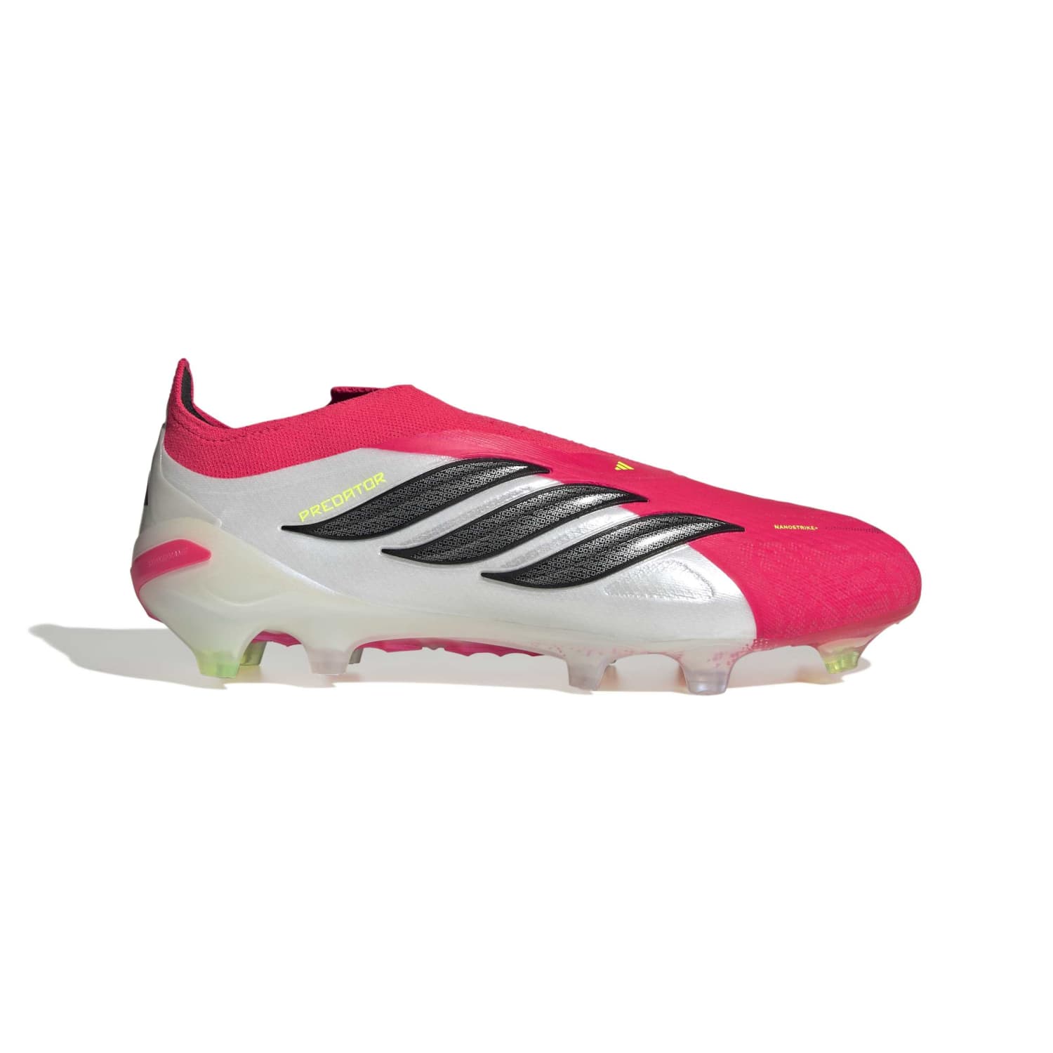 Mens adidas Predator Elite Laceless Football Boots Red - Image 19
