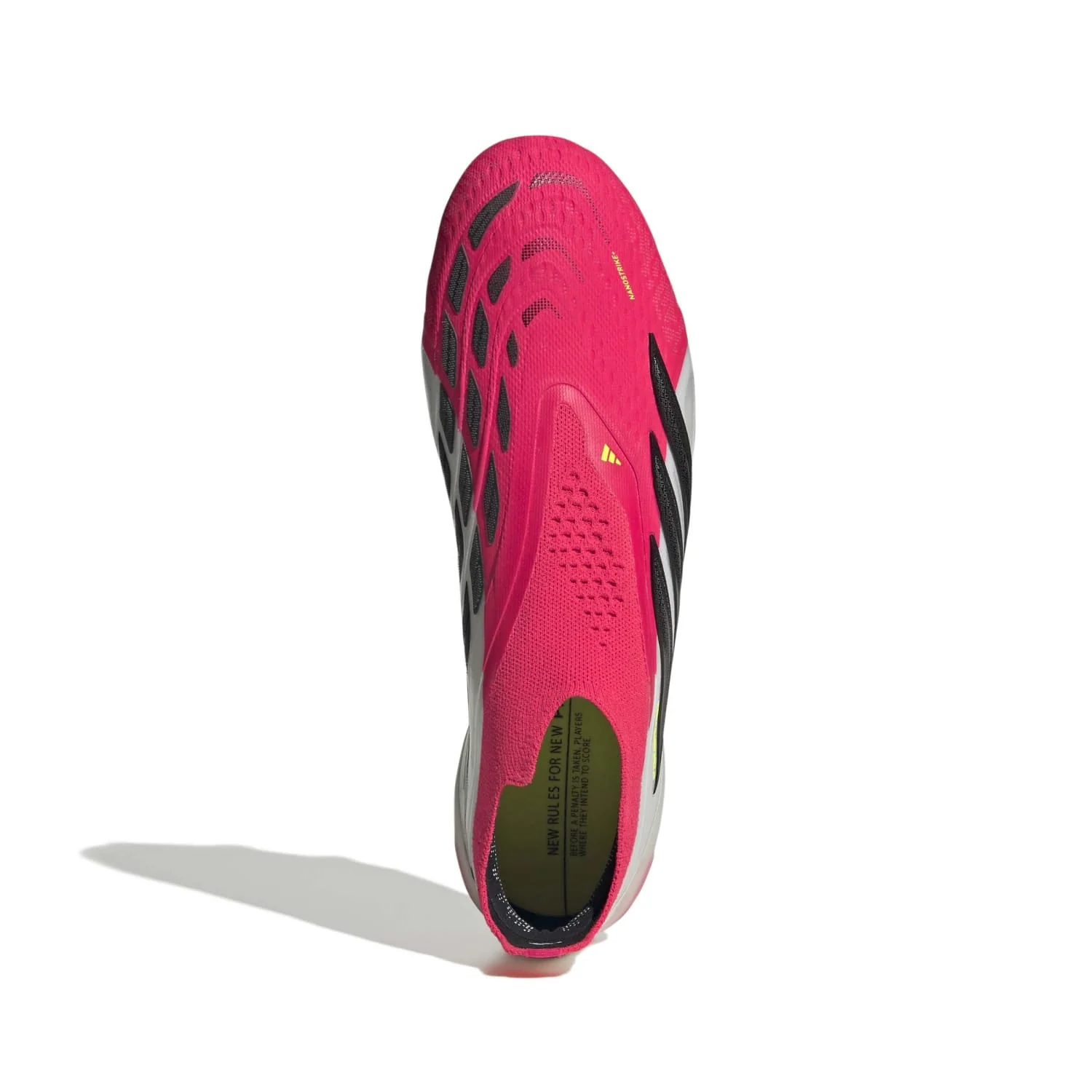 Mens adidas Predator Elite Laceless Football Boots Red - Image 20