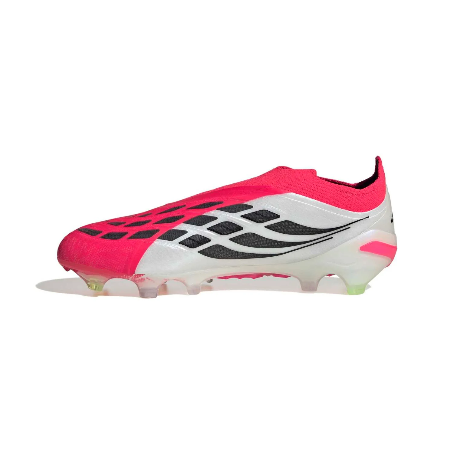 Mens adidas Predator Elite Laceless Football Boots Red - Image 22