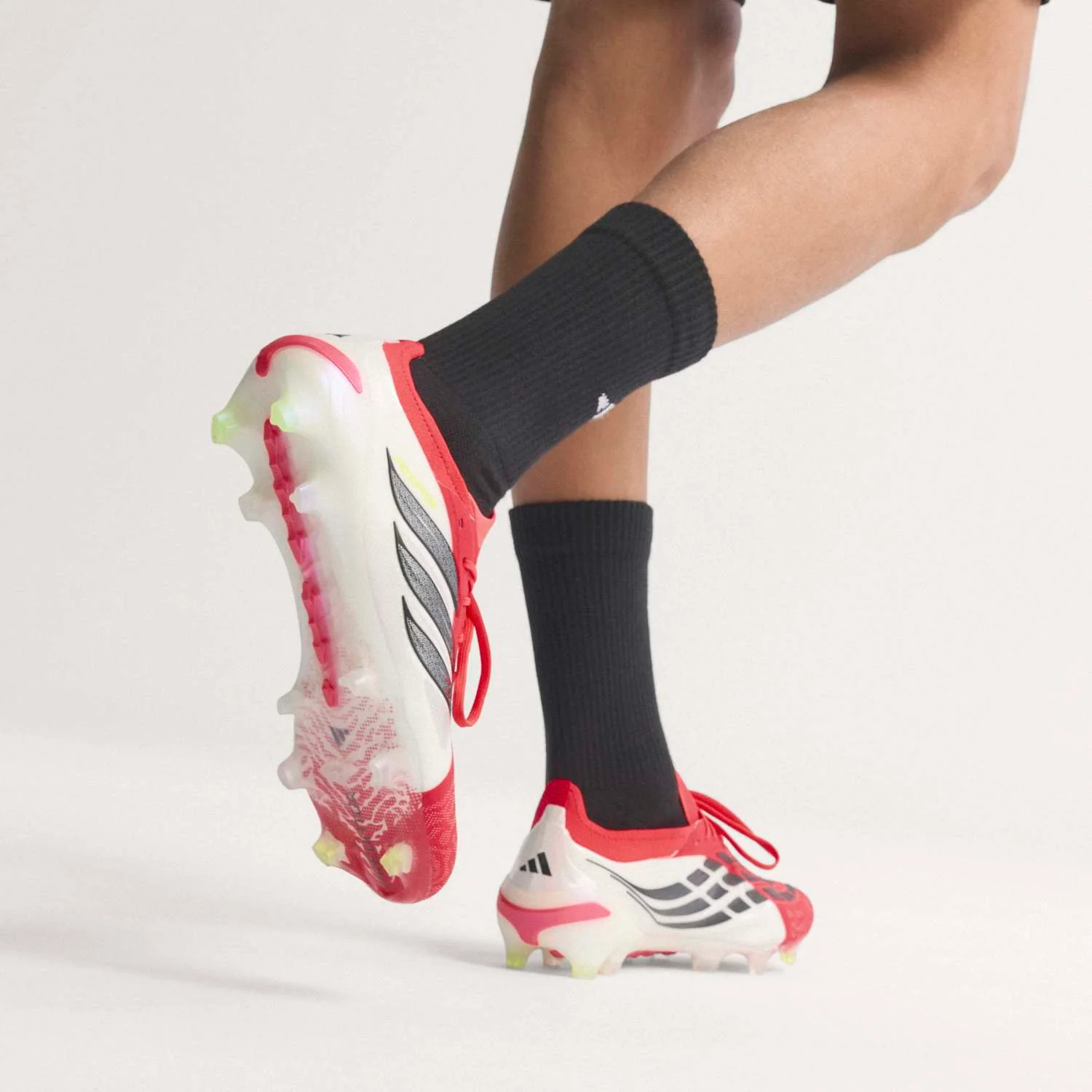 Mens adidas Predator Elite Football Boots Red - Image 10