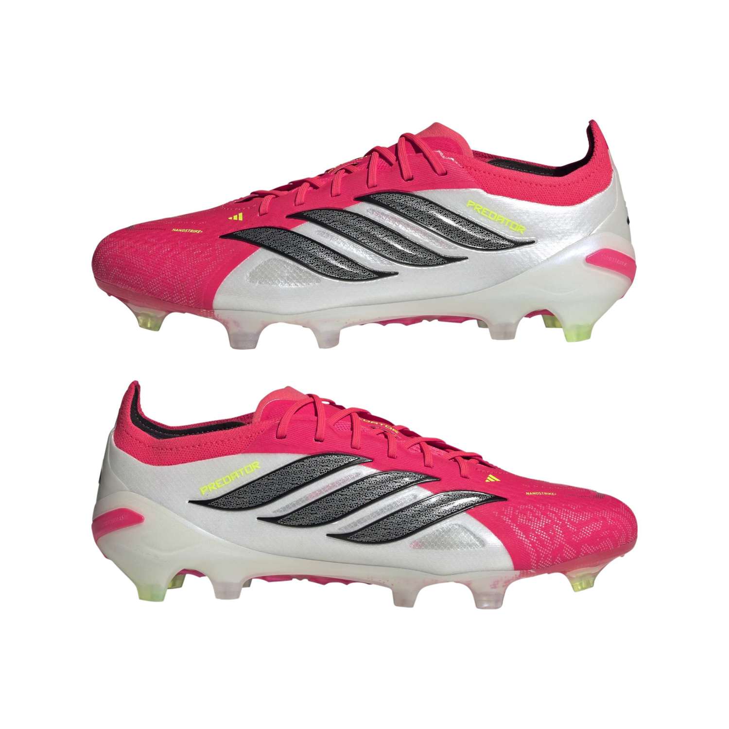 Mens adidas Predator Elite Football Boots Red - Image 21