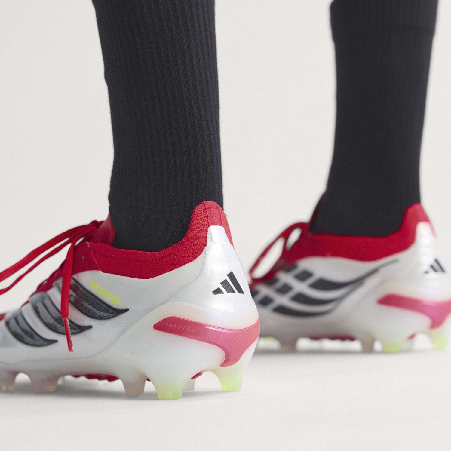 Mens adidas Predator Elite Football Boots Red - Image 5