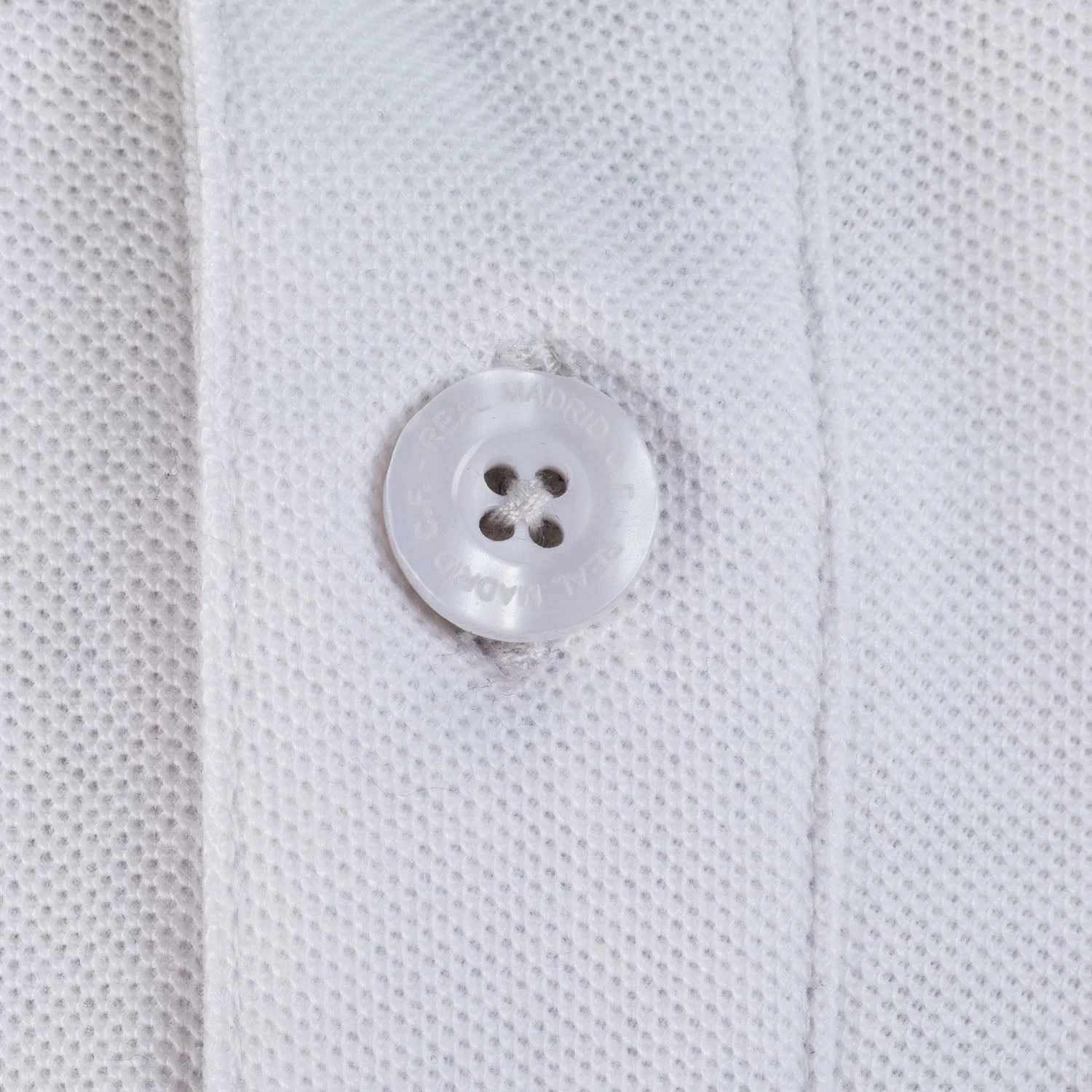 Mens Essentials Color Crest Polo White - Image 6