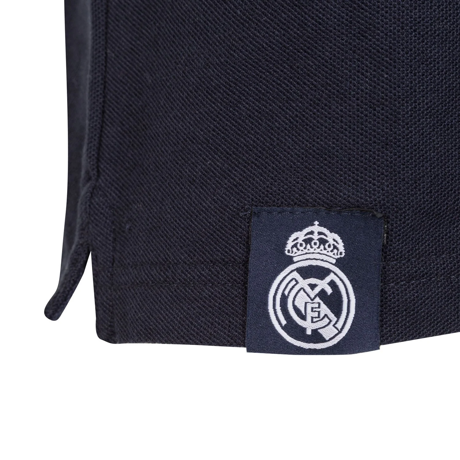 Mens Essentials Color Crest Polo Navy - Image 4