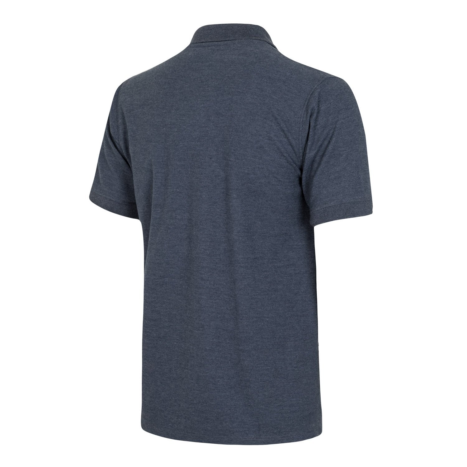 Mens Essentials Color Crest Polo Blue Blend - Image 2