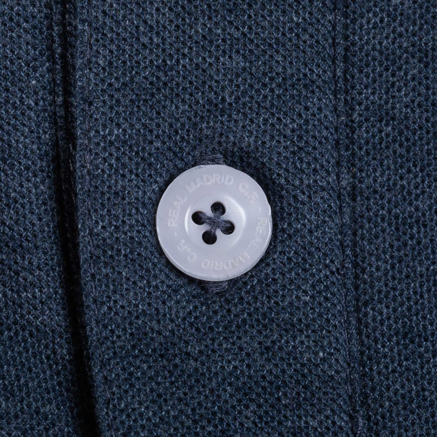 Mens Essentials Color Crest Polo Blue Blend - Image 3