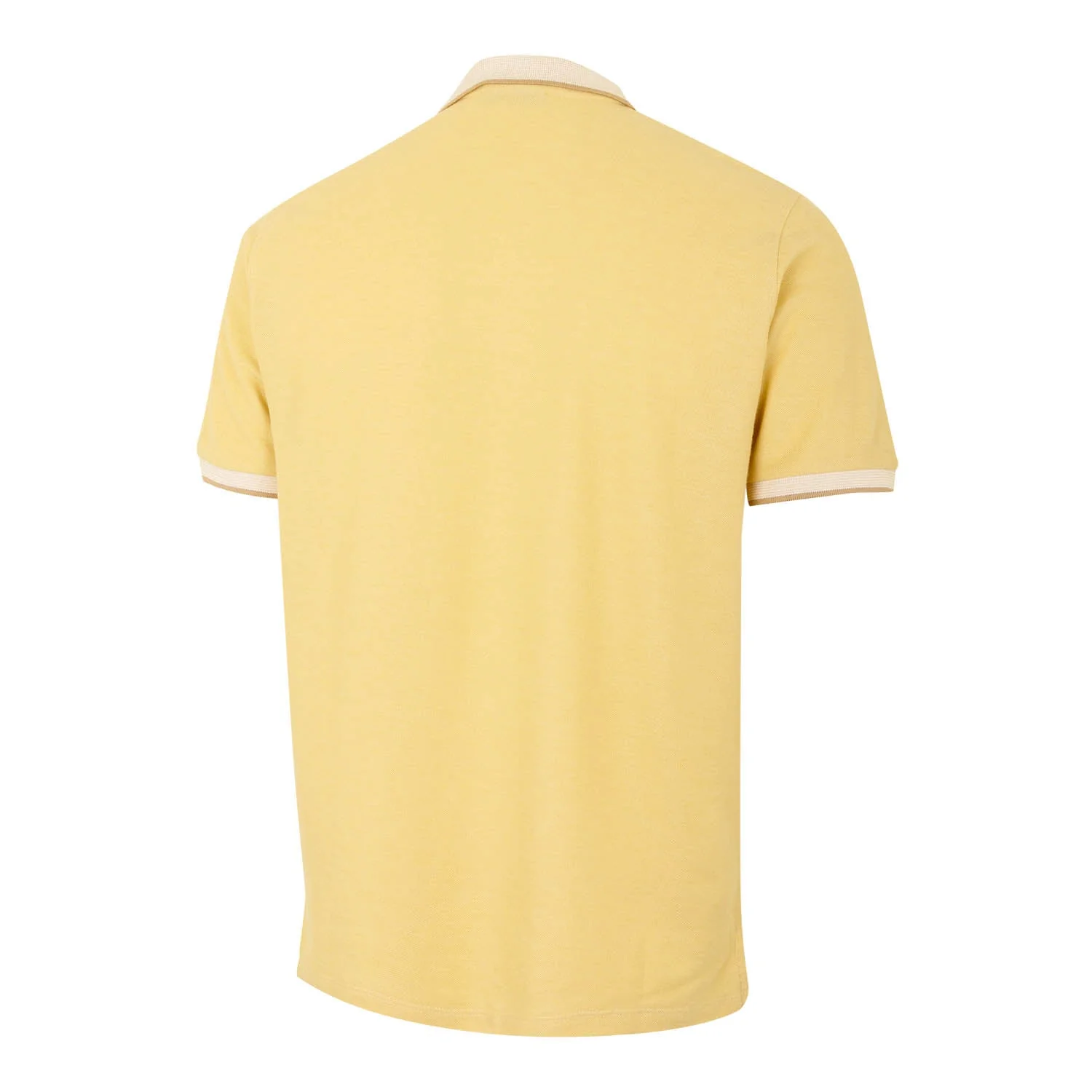 Mens Small Crest Polo Blended Beige - Image 4