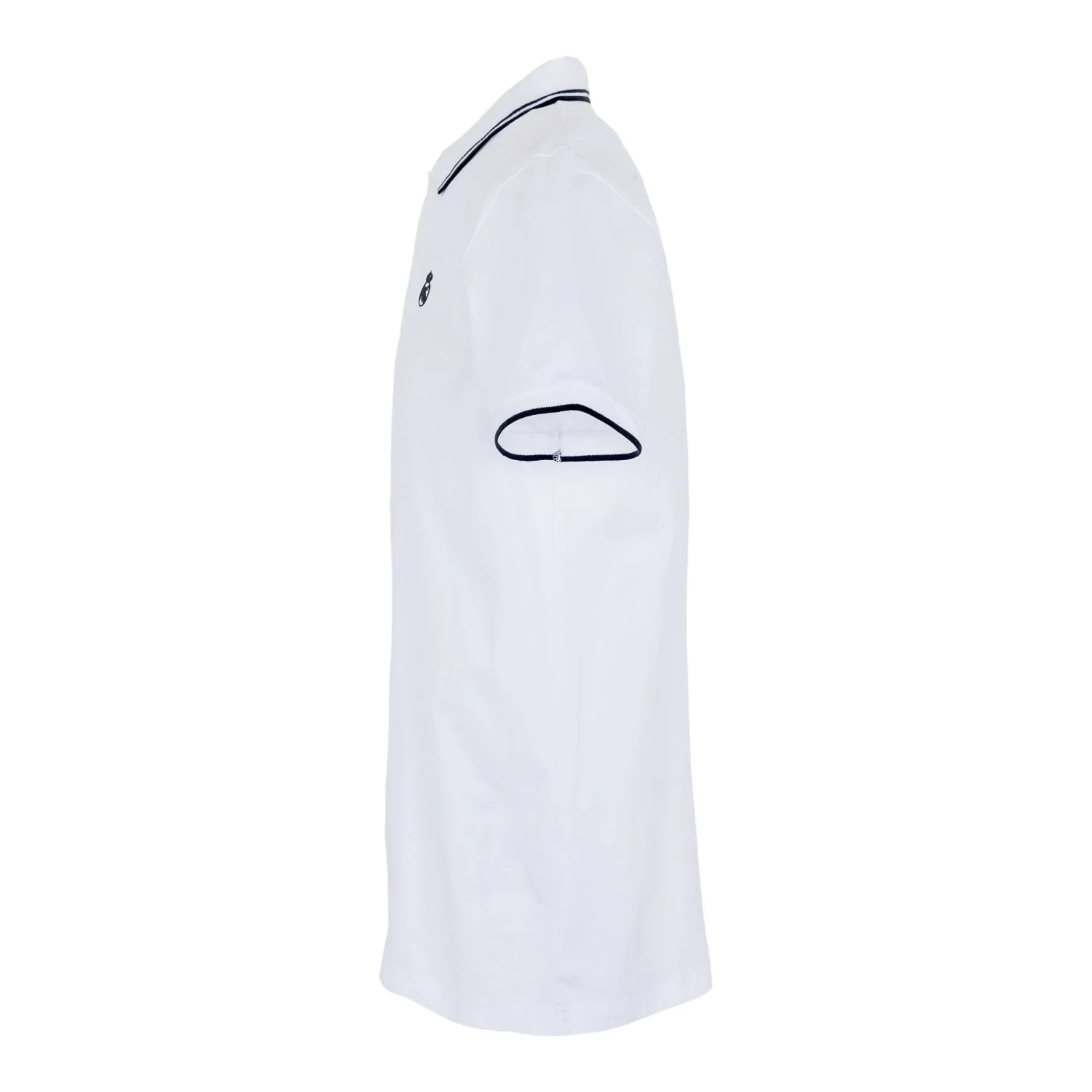 Mens Signature Polo White - Image 3
