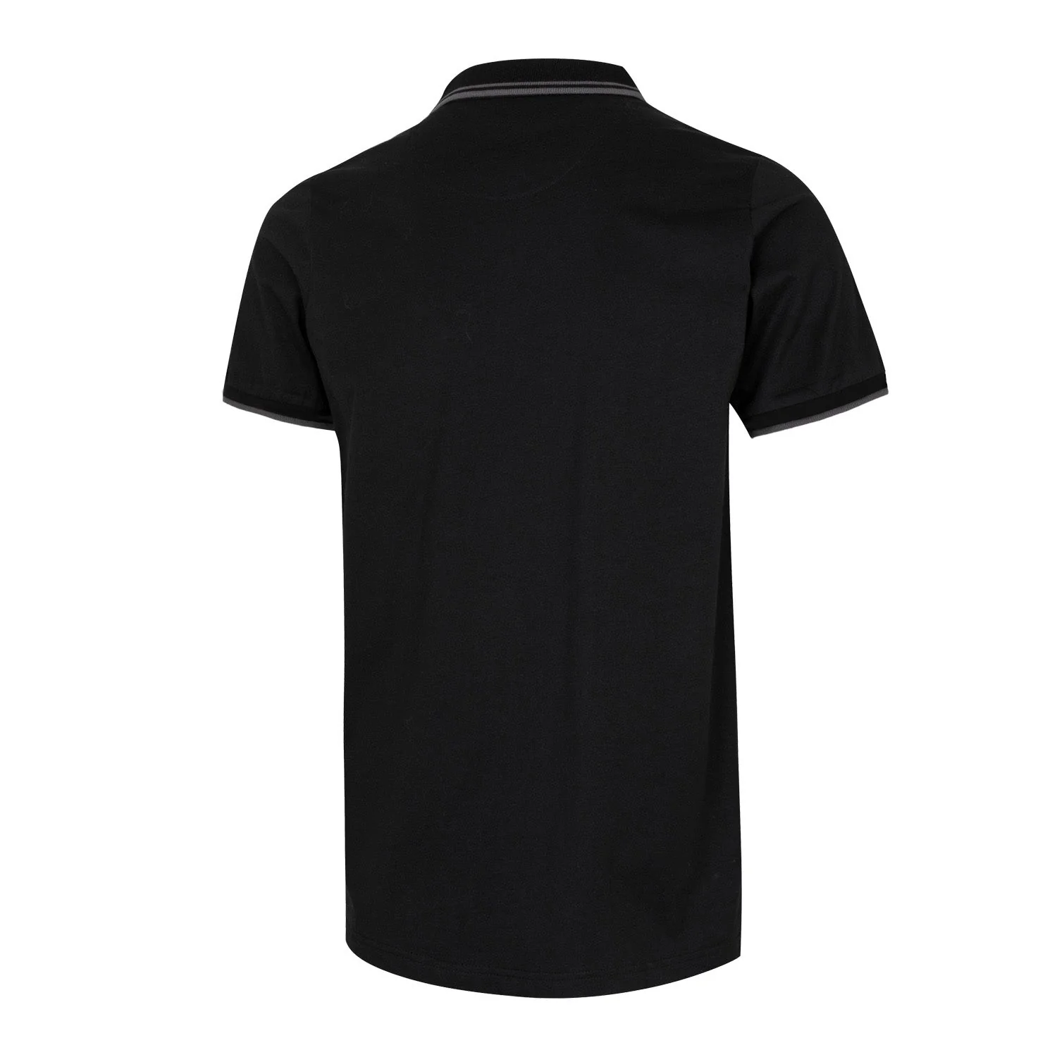 Mens Signature Polo Black - Image 4