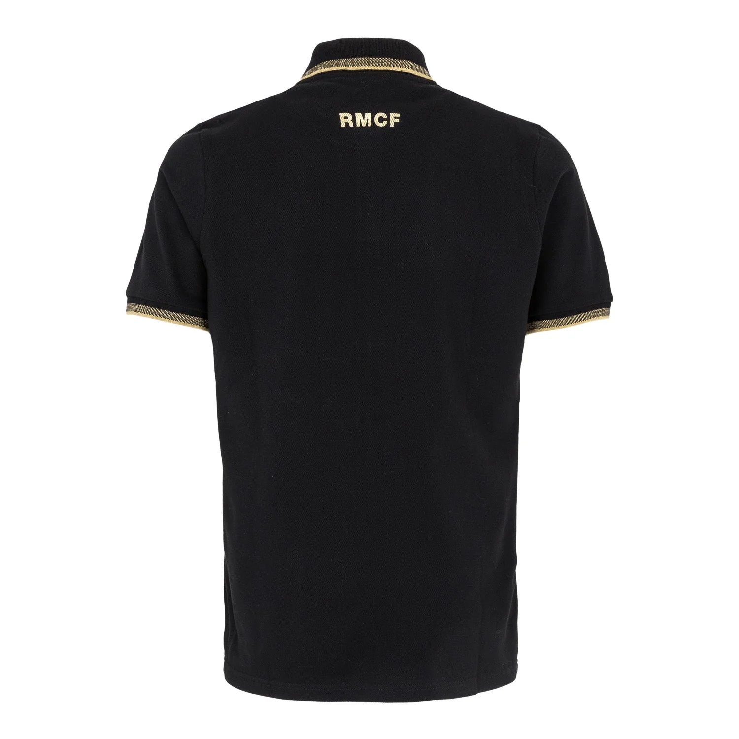 Mens Black & Gold Polo - Image 4