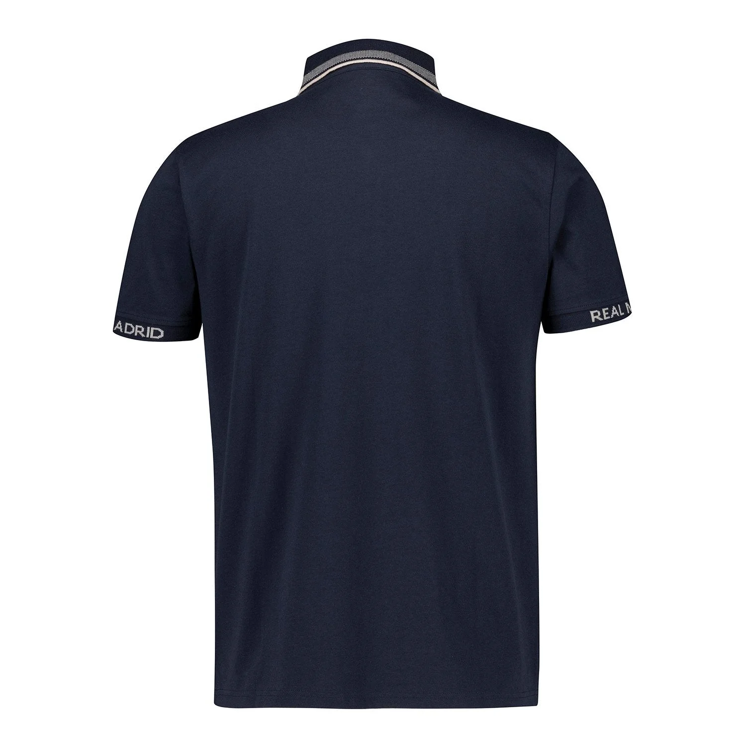 Mens Tape Polo Navy Real Madrid - Image 4