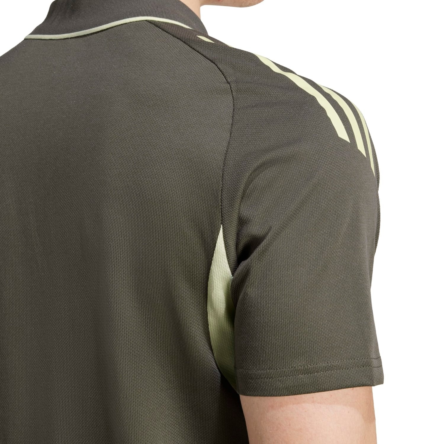 Mens adidas Training Polo 25/26 Dark Olive - Image 7