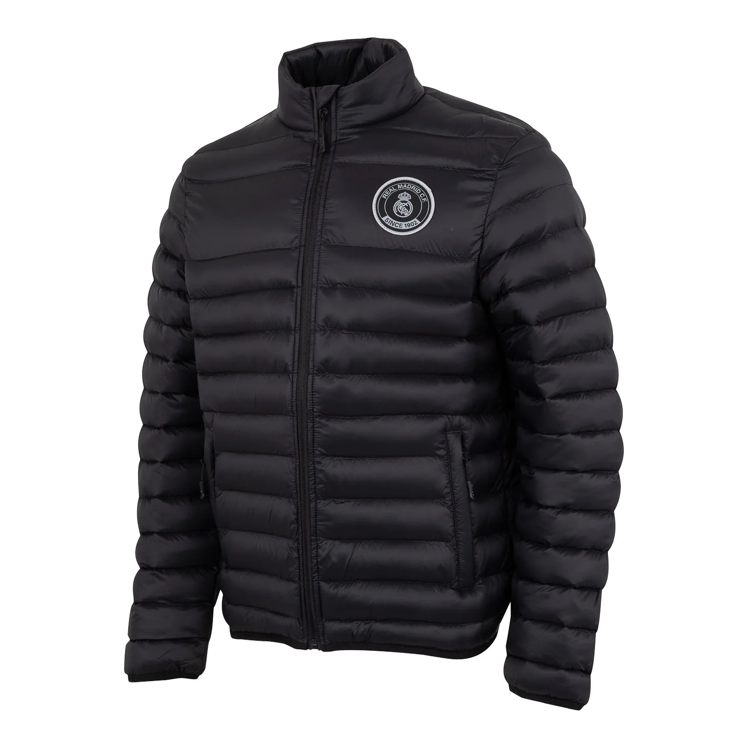Mens Padded Jacket Black - Image 5