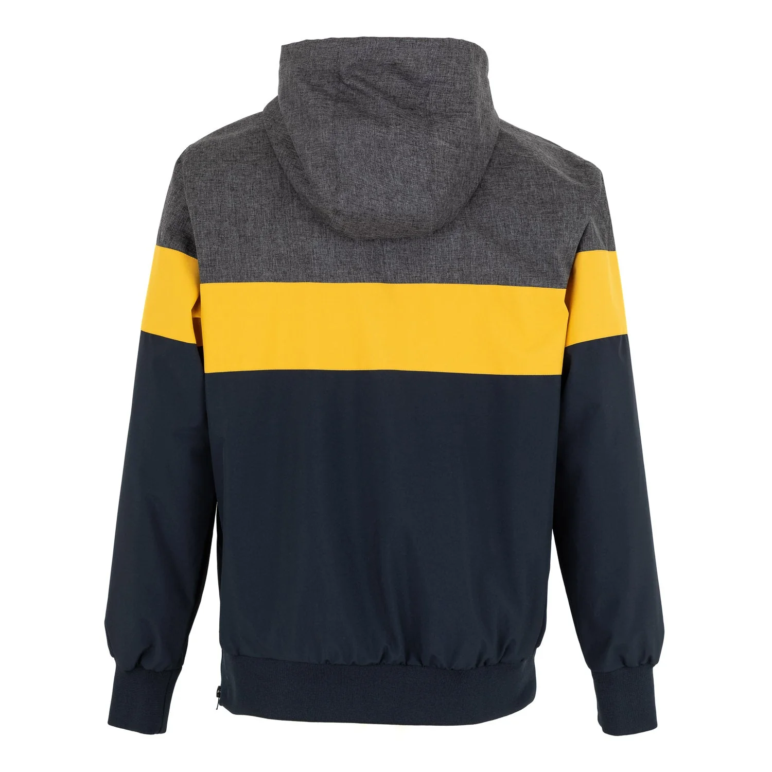 Mens Outerwear Anorak Jacket Fabric Block Navy - Image 3