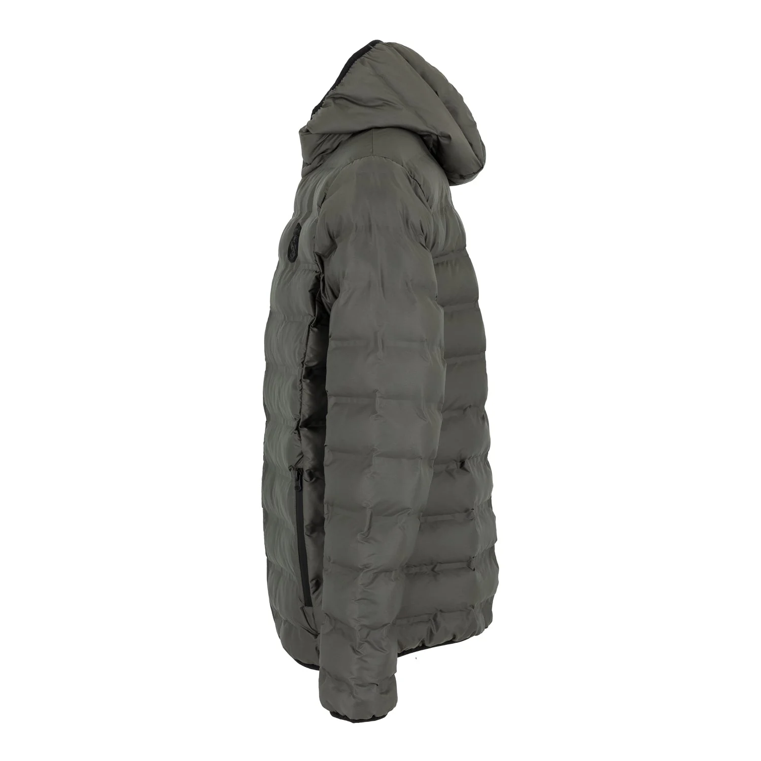 Mens Outerwear Thermosealed Puffer Jacket Green - Image 4