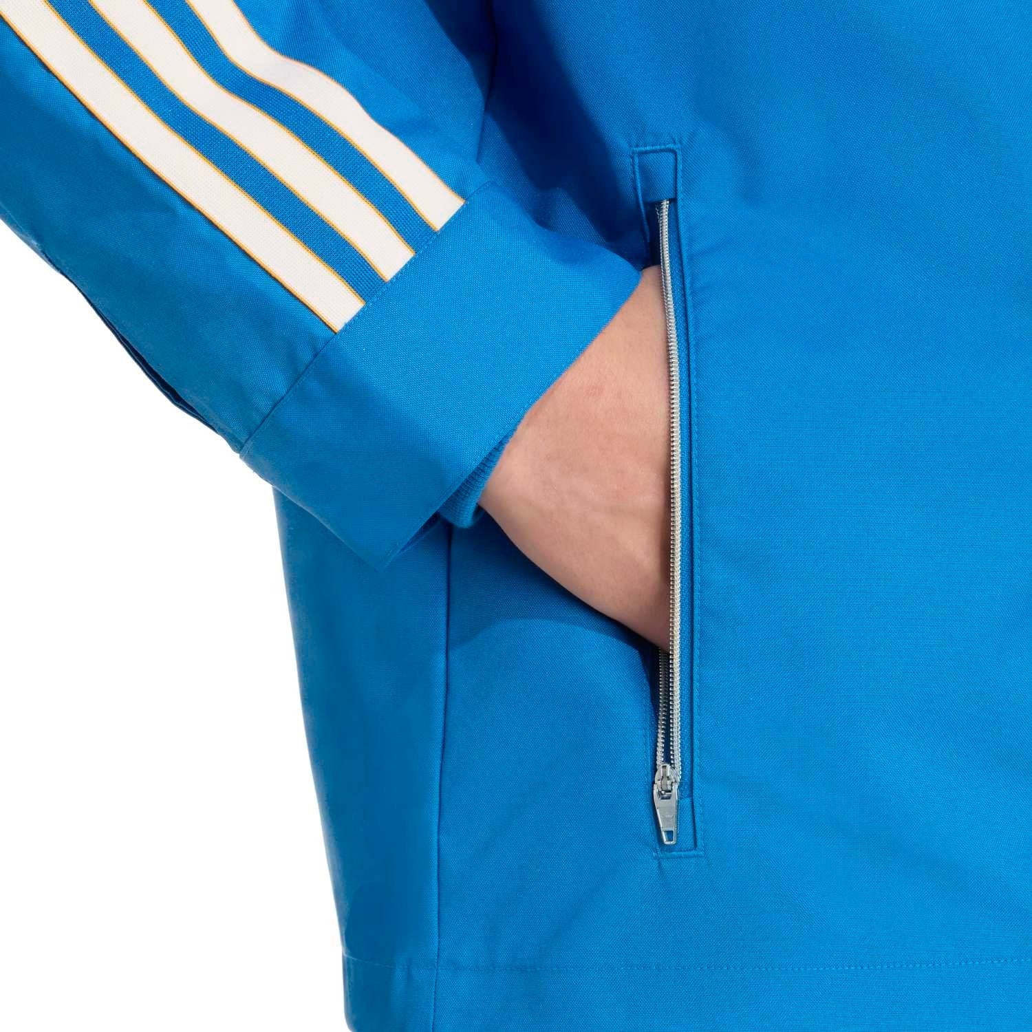 Mens adidas Originals Terrace Icons Parka 25/26 Blue - Image 6