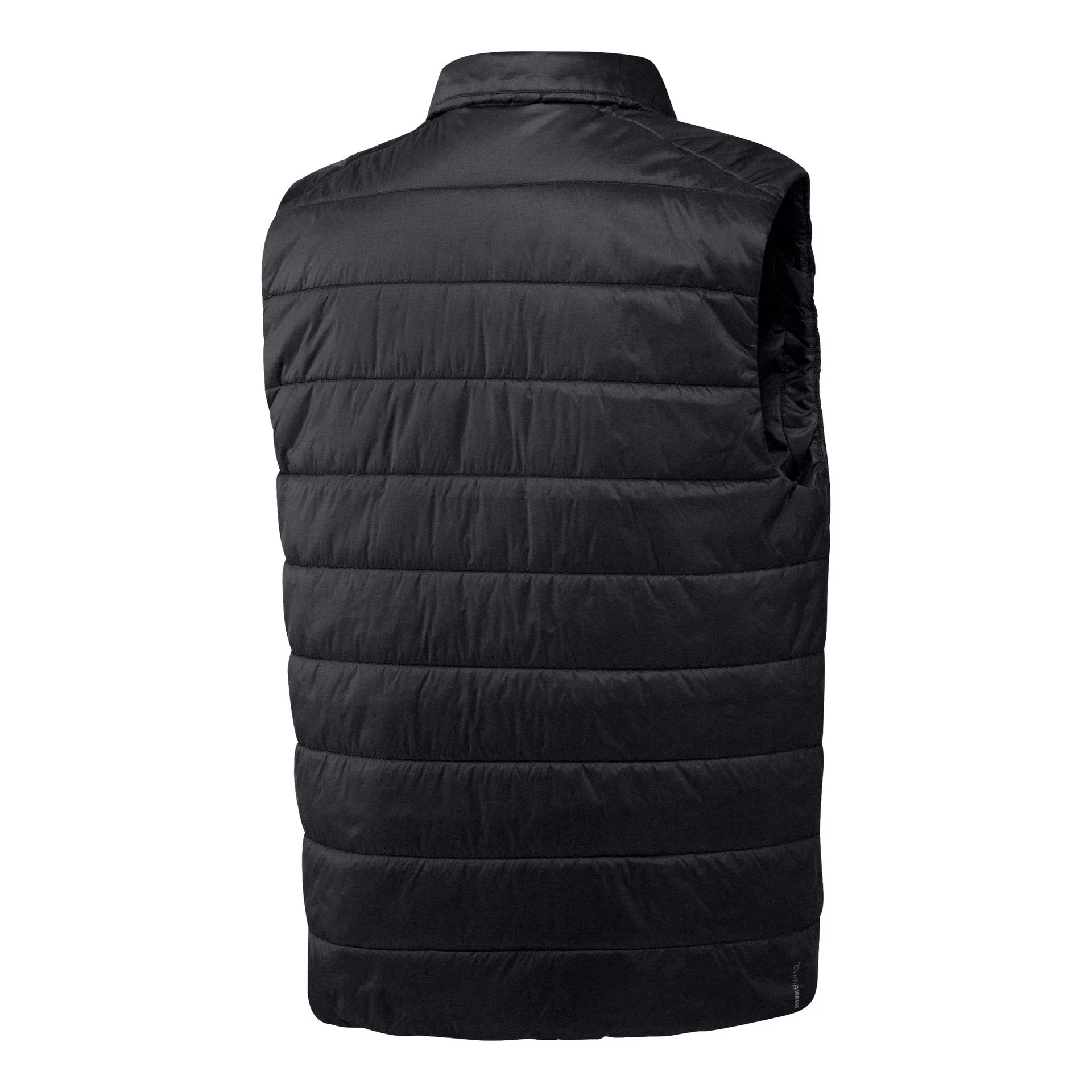 Mens adidas Terrex CLIMAWARM Rain Padded Vest Black - Image 2