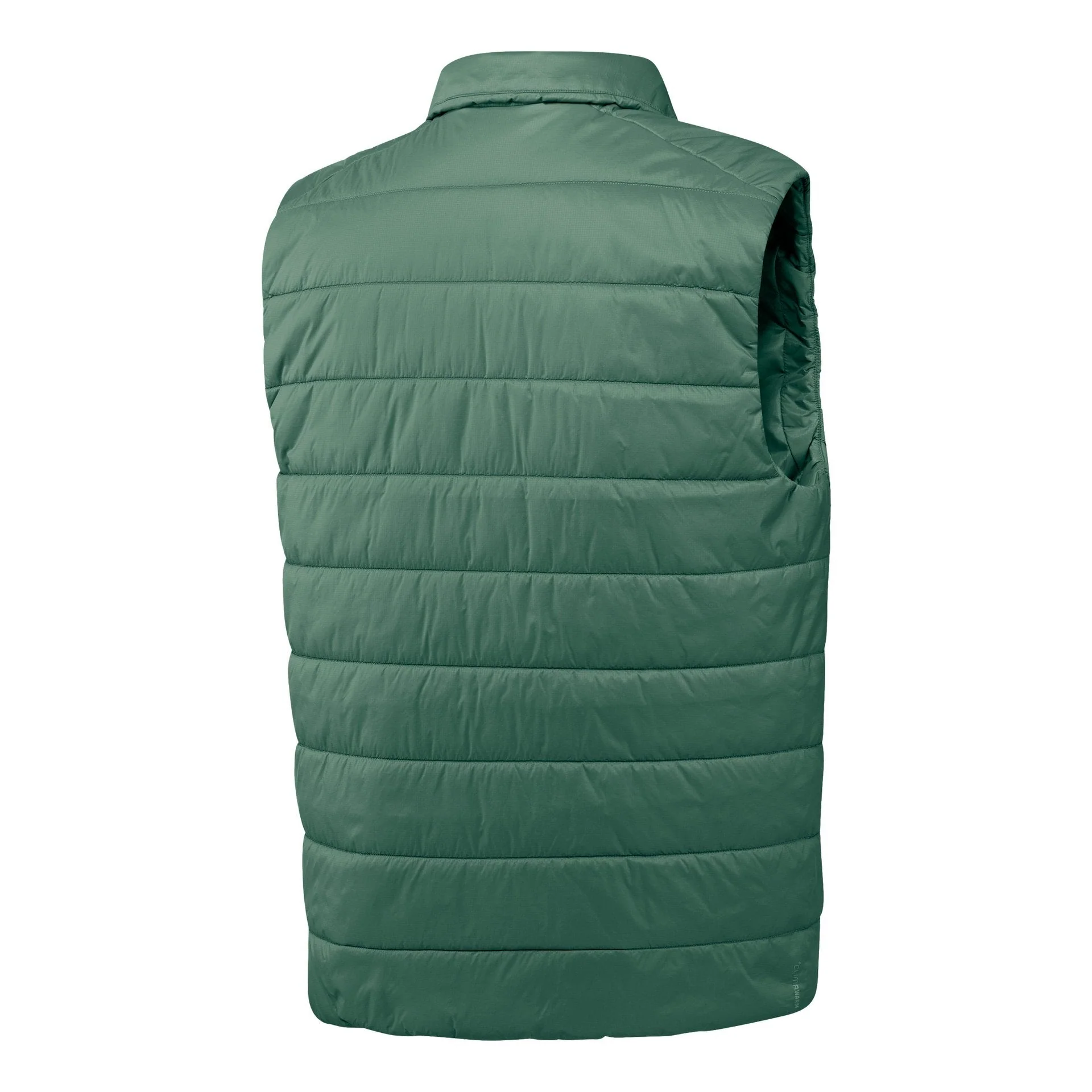 Mens adidas Terrex CLIMAWARM Rain Padded Vest Green - Image 2