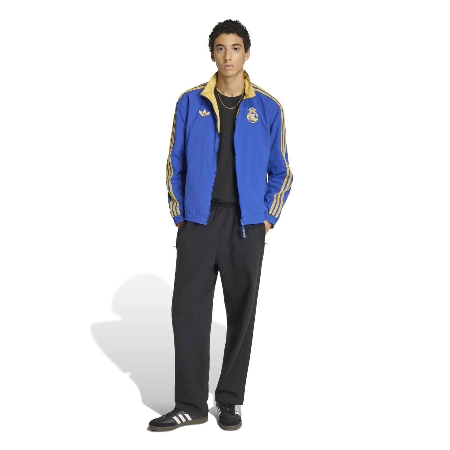Mens adidas Chinese Knot Pack Reversible Jacket 25/26 Blue - Image 4