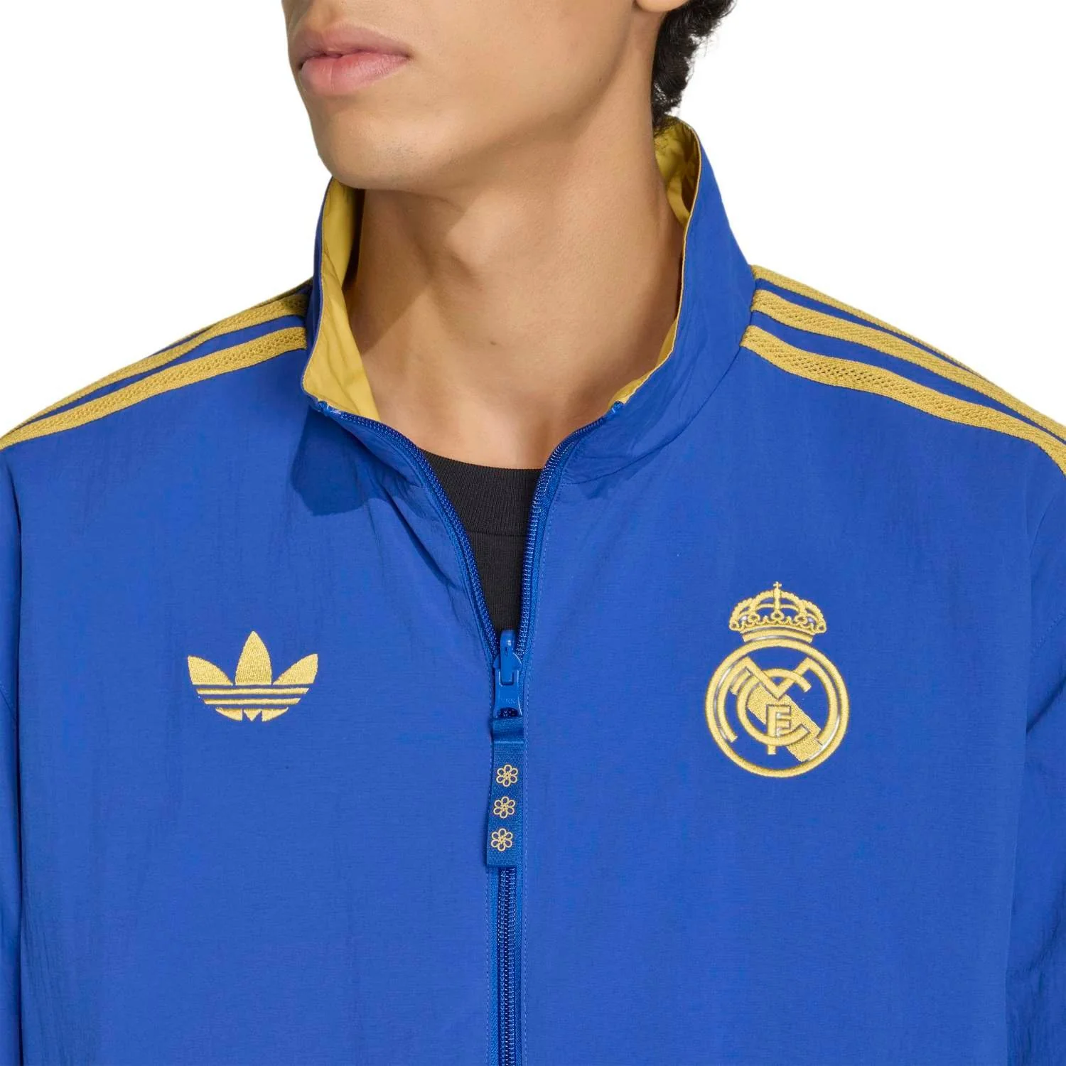 Mens adidas Chinese Knot Pack Reversible Jacket 25/26 Blue - Image 5