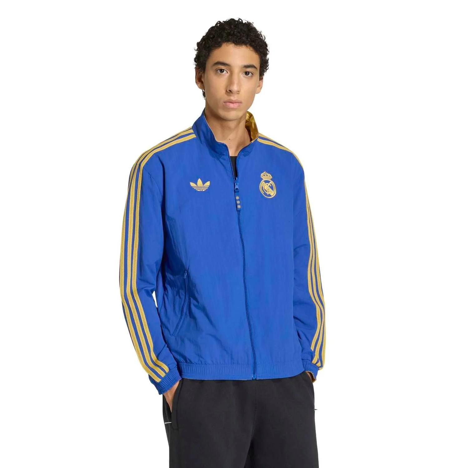 Mens adidas Chinese Knot Pack Reversible Jacket 25/26 Blue - Image 7