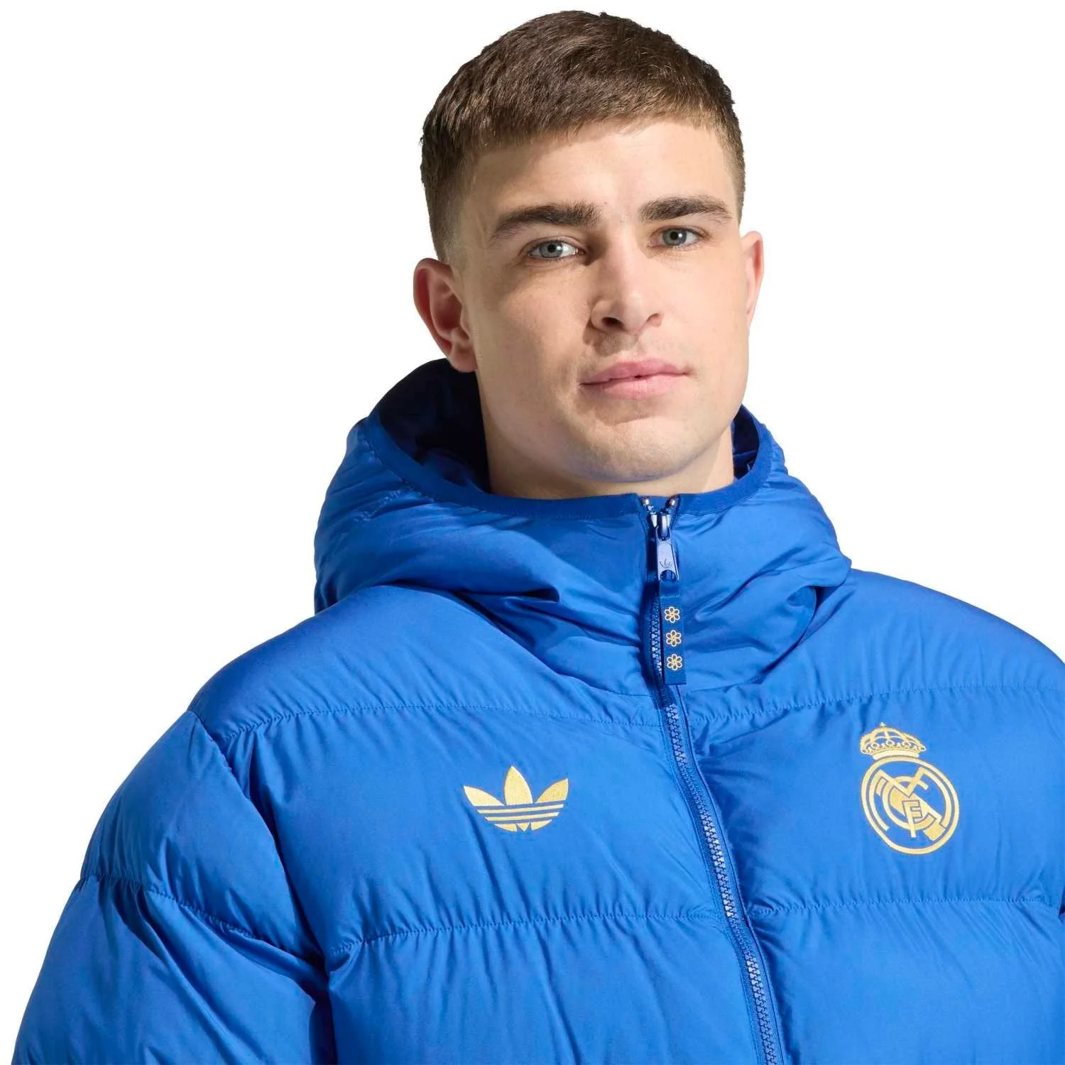 Mens adidas Chinese Knot Pack Padded Jacket 25/26 Blue - Image 6