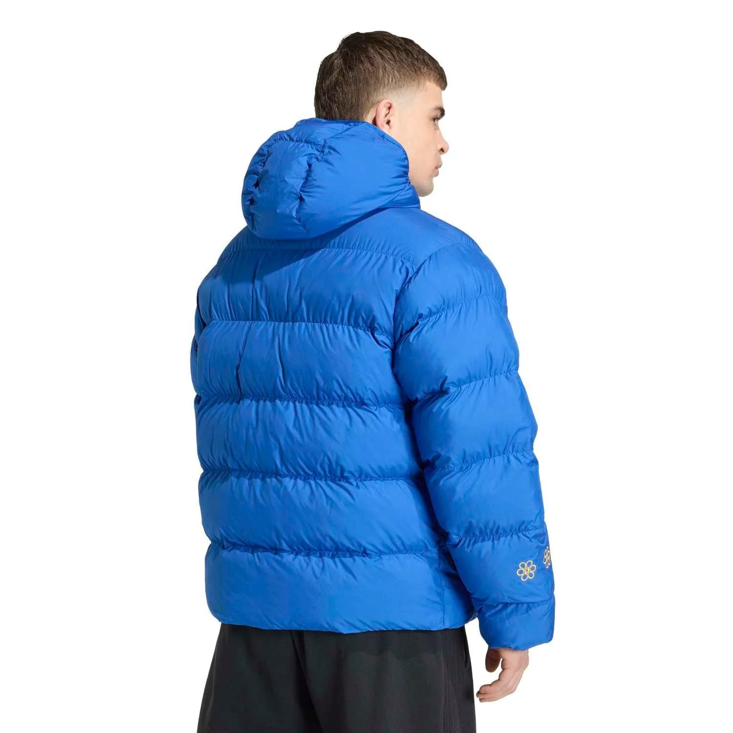 Mens adidas Chinese Knot Pack Padded Jacket 25/26 Blue - Image 7