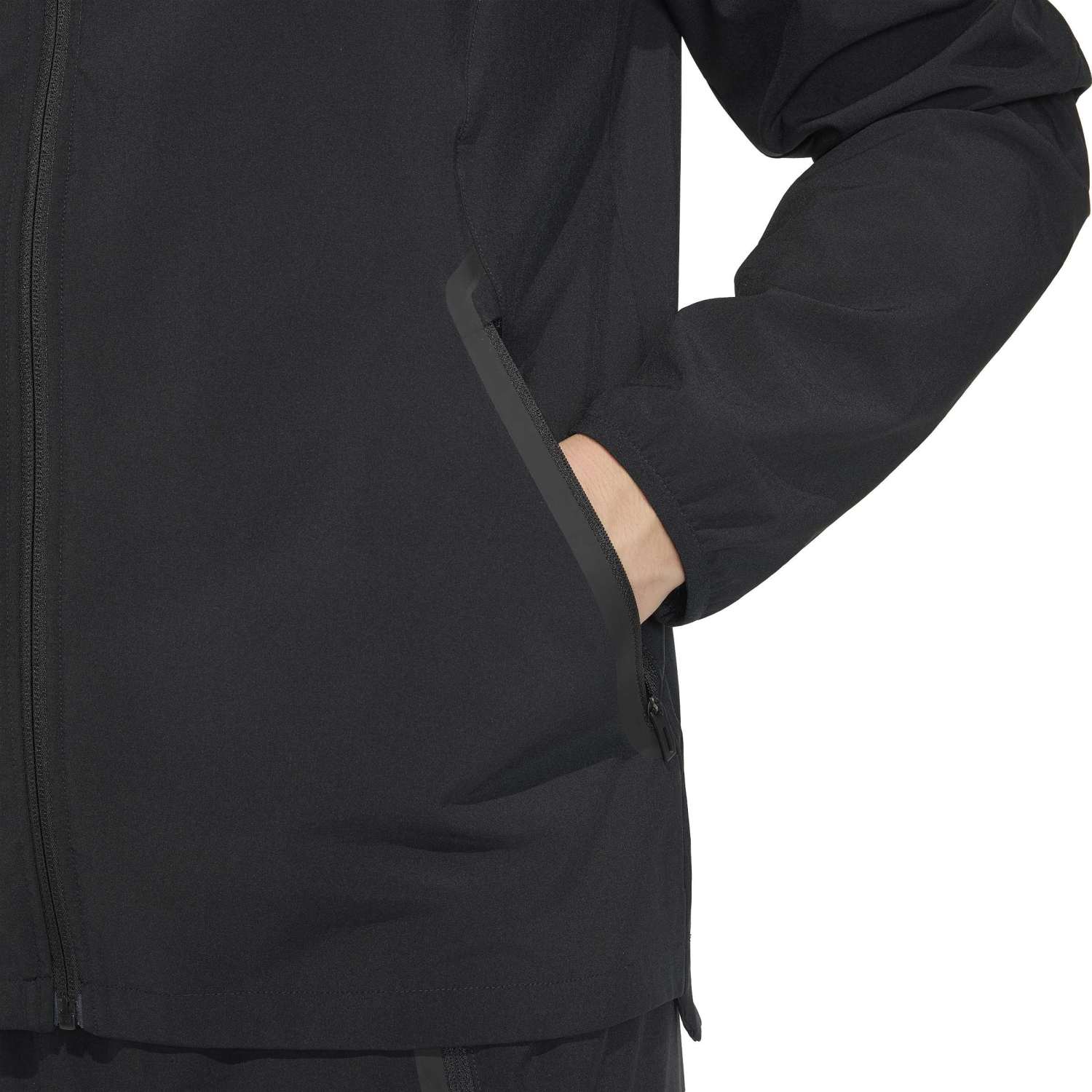Mens adidas Tiro Travel 25/26 Black Jacket - Image 6