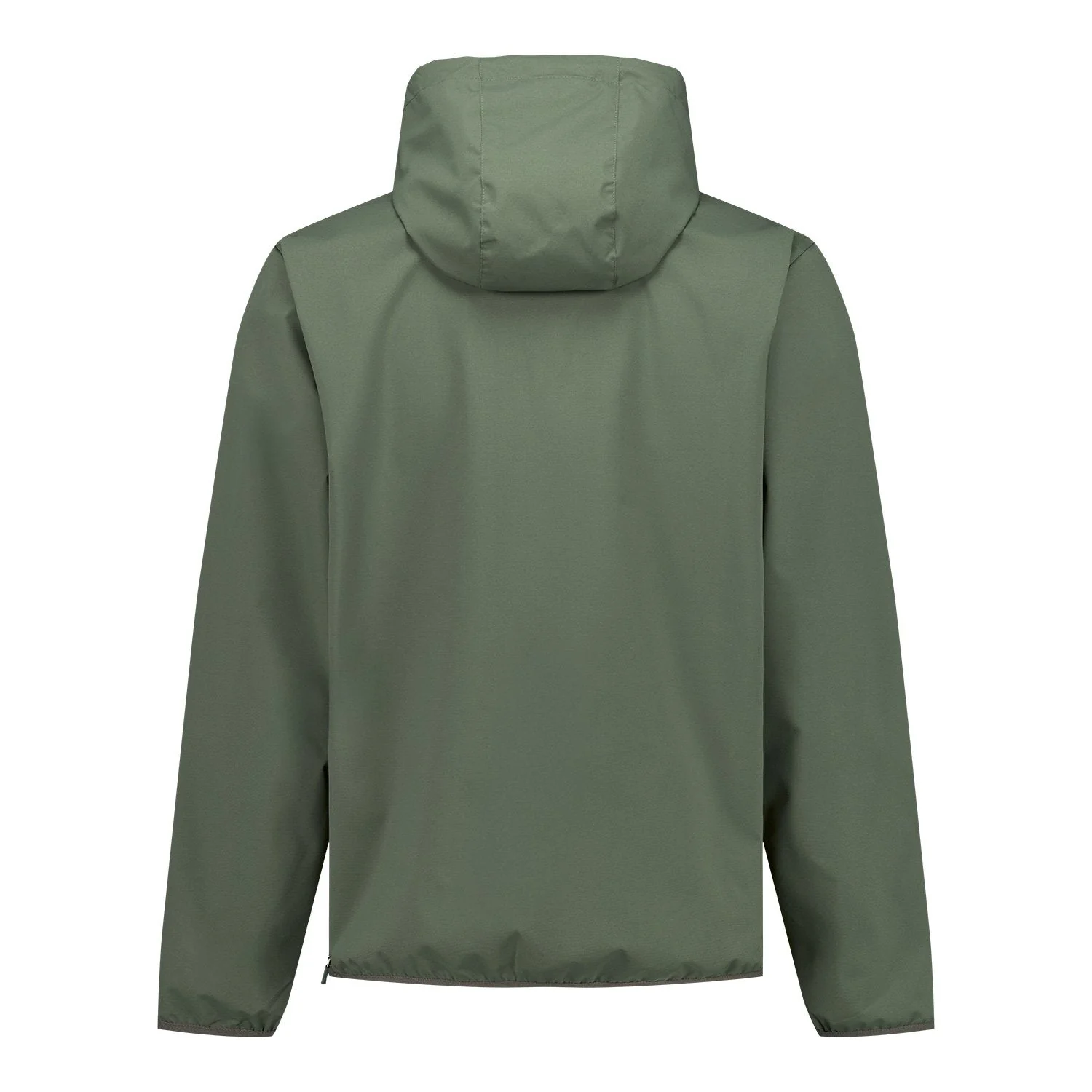 Mens Outerwear Hooded Windbreaker Green - Image 3