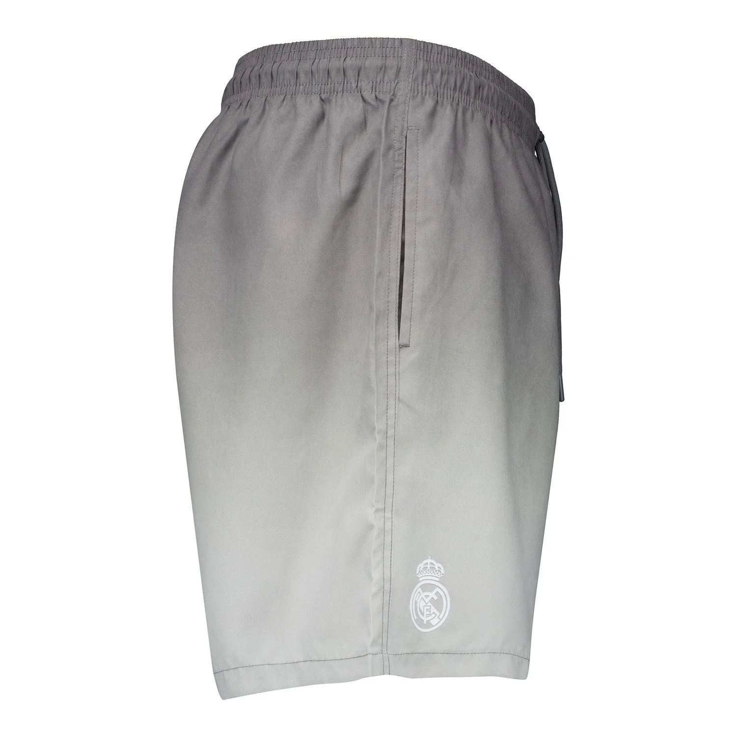 Mens Real Madrid Degrade Grey Swimshorts - Image 3