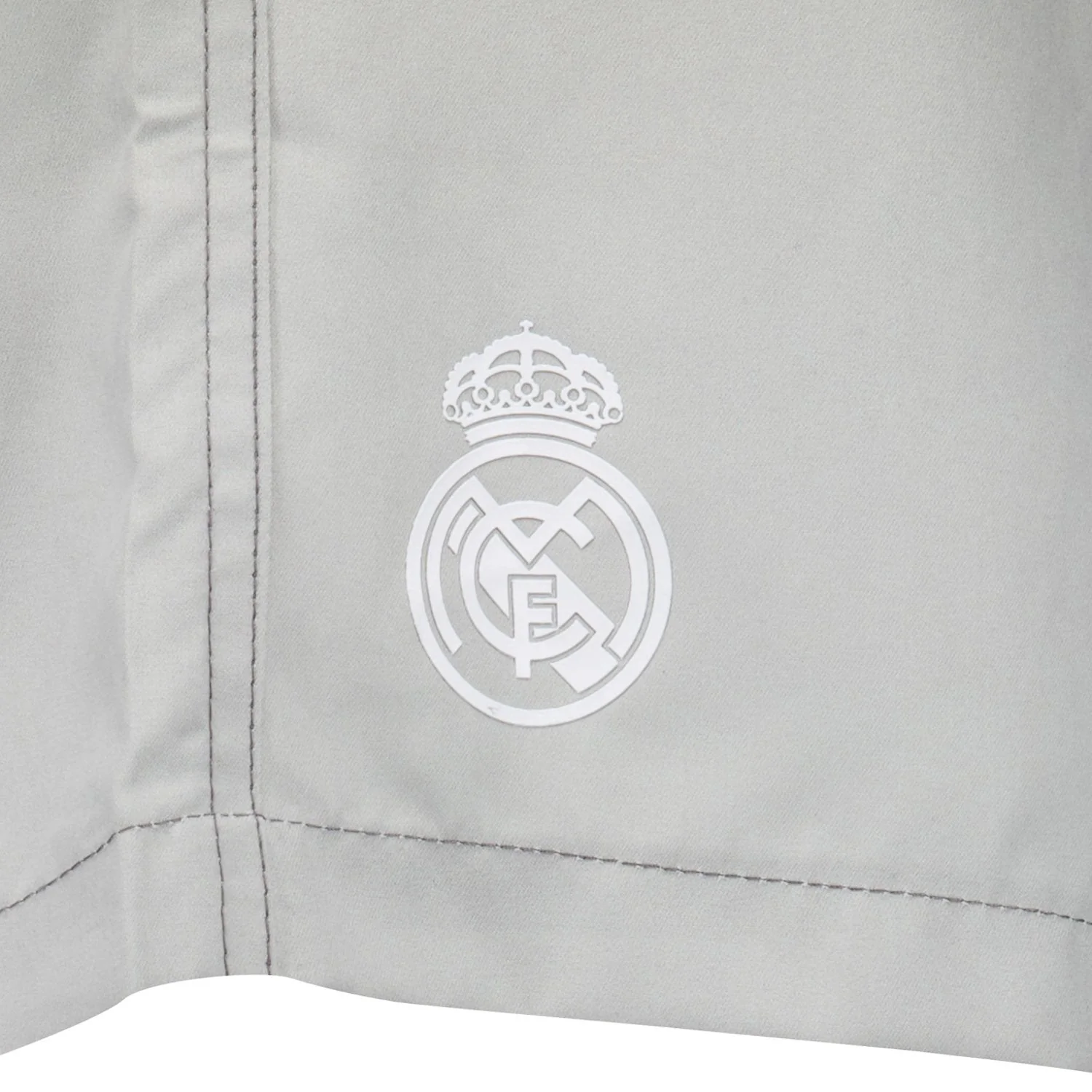 Mens Real Madrid Degrade Grey Swimshorts - Image 5
