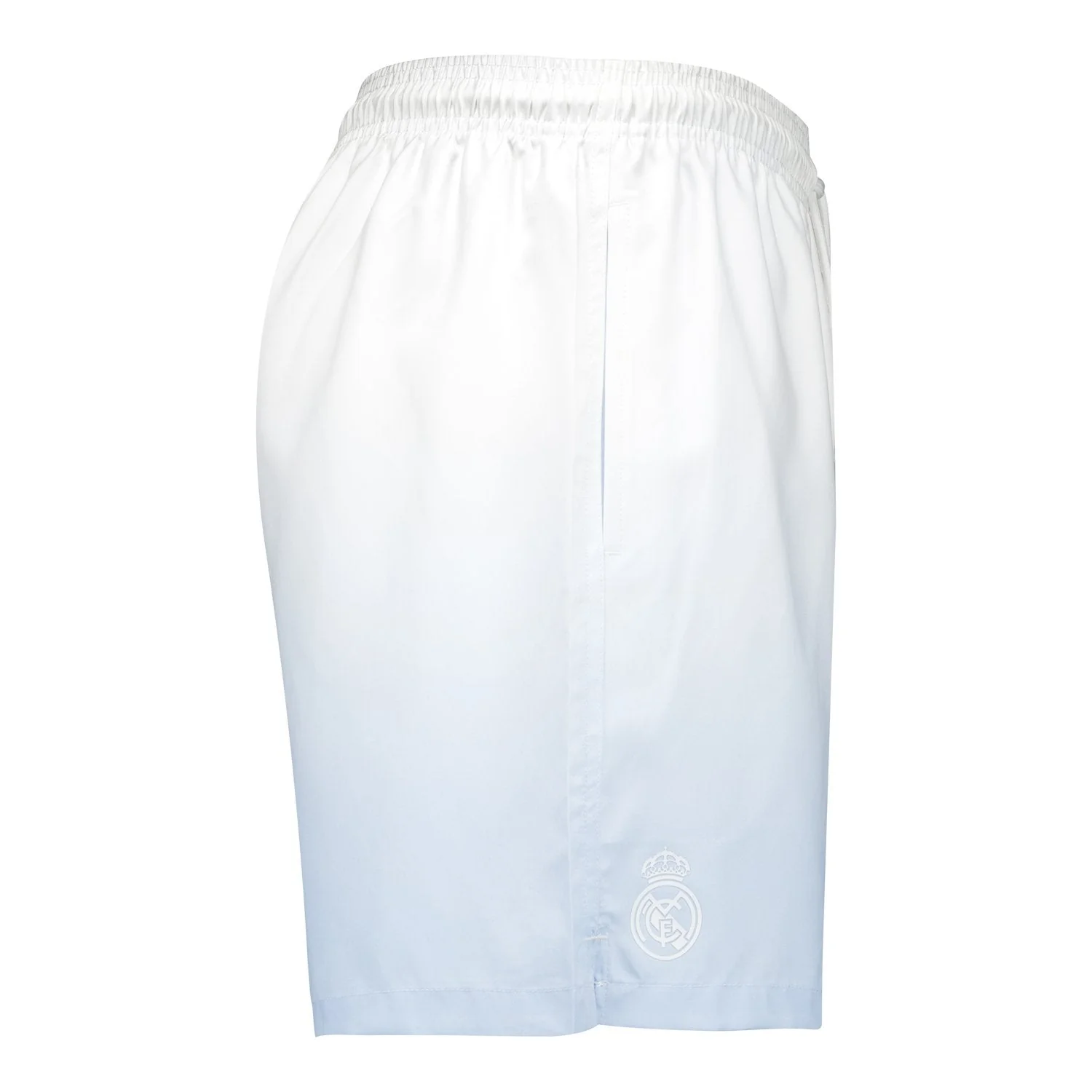 Mens Real Madrid Degrade Light Blue Swimshorts - Image 3