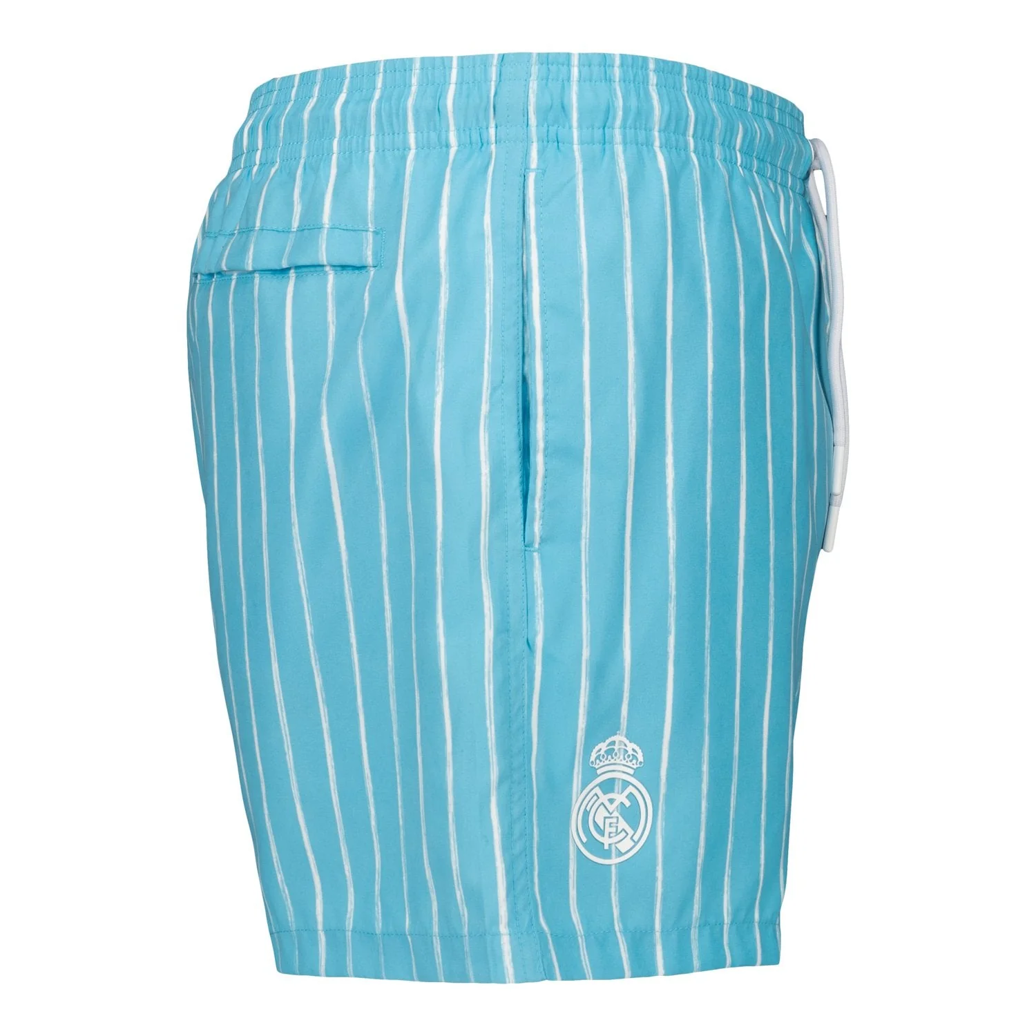 Men’s Aquamarine Stripe Swim Shorts - Image 4