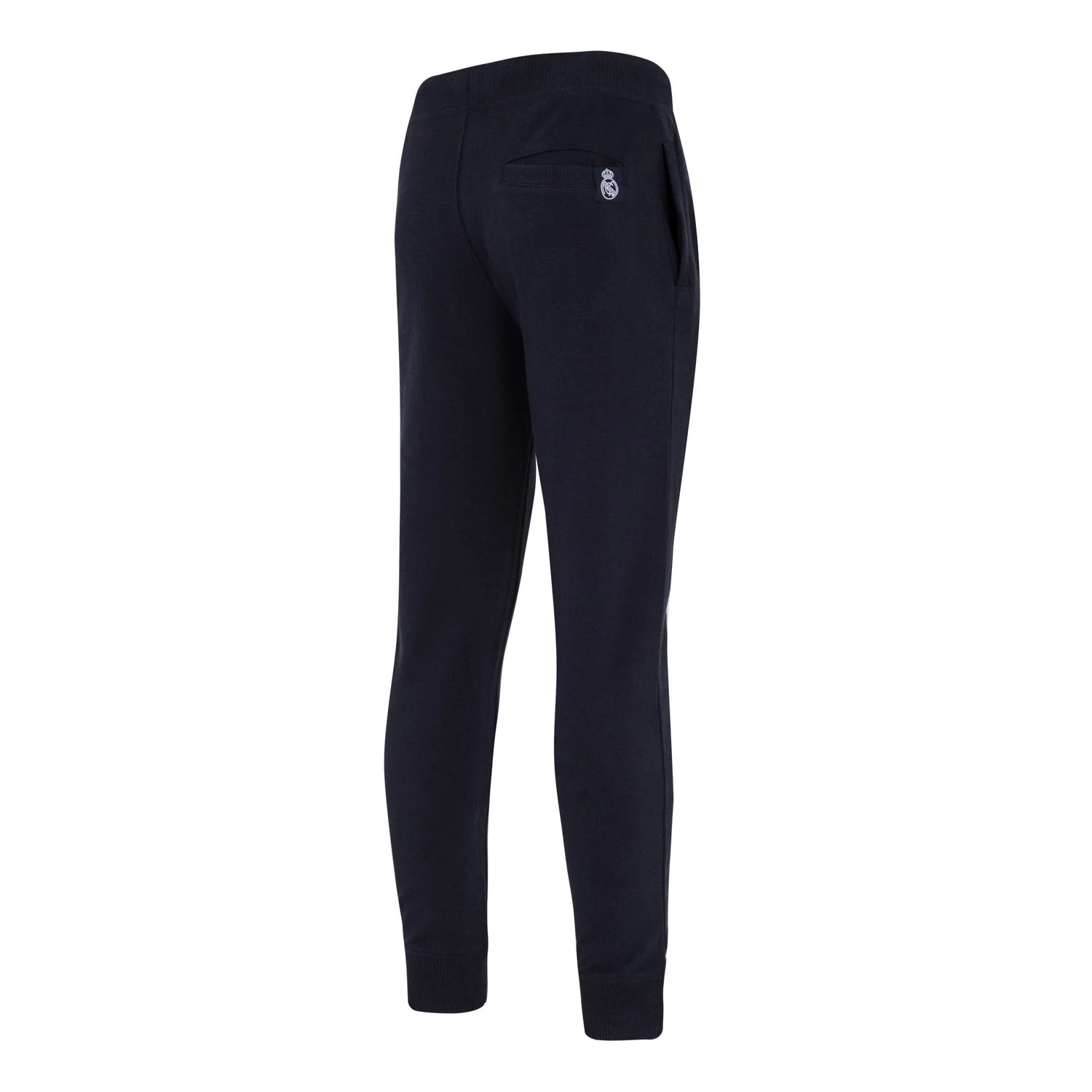 Mens Essentials Color Crest Jogger Trousers Navy - Image 2