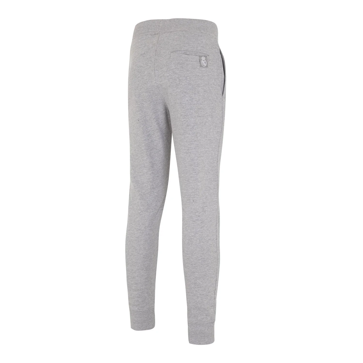 Mens Essentials Monocolor Crest Jogger Trousers Light Grey - Image 4
