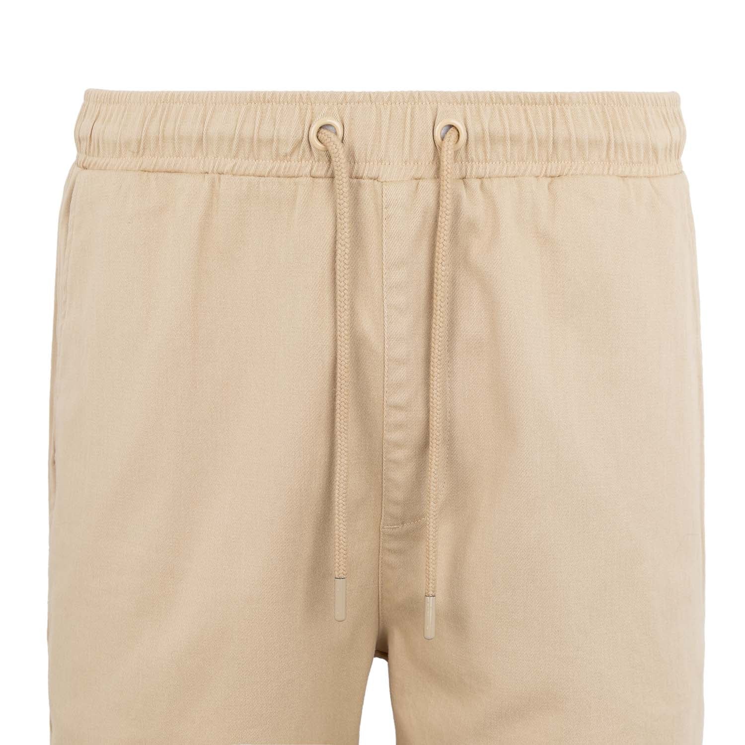 Sakura Mens Twill Shorts Tan - Image 3