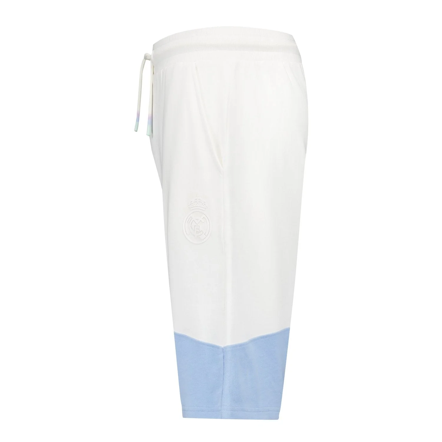 Mens Pastel Diagonal Panel Shorts Multicolor Real Madrid - Image 3