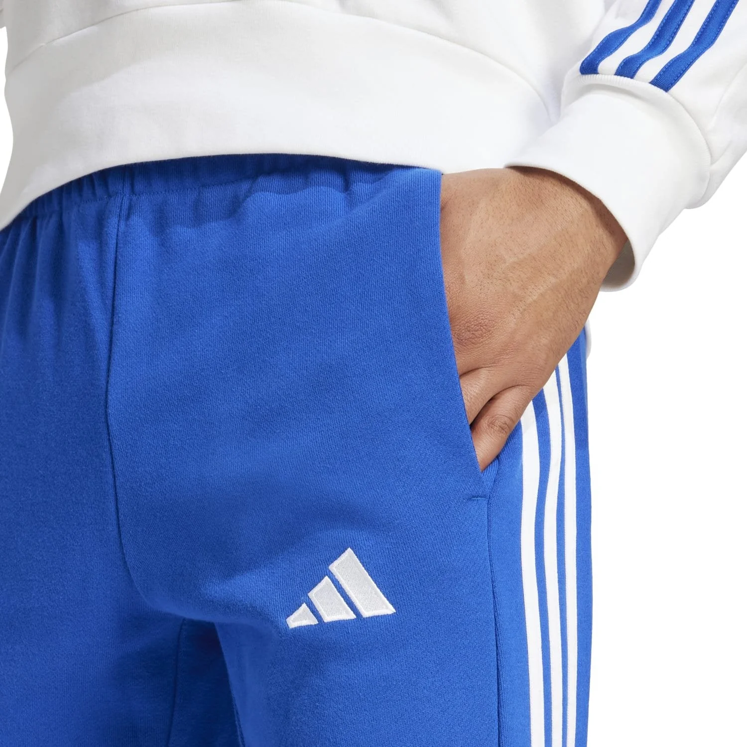 Mens adidas DNA Trousers 25/26 Blue - Image 6