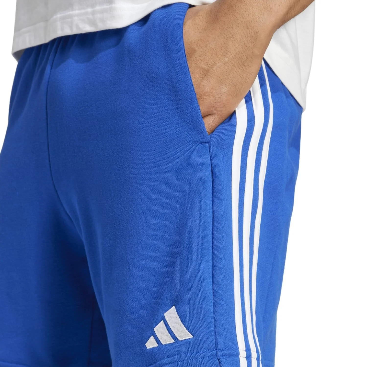 Mens adidas DNA Shorts 25/26 Blue - Image 3