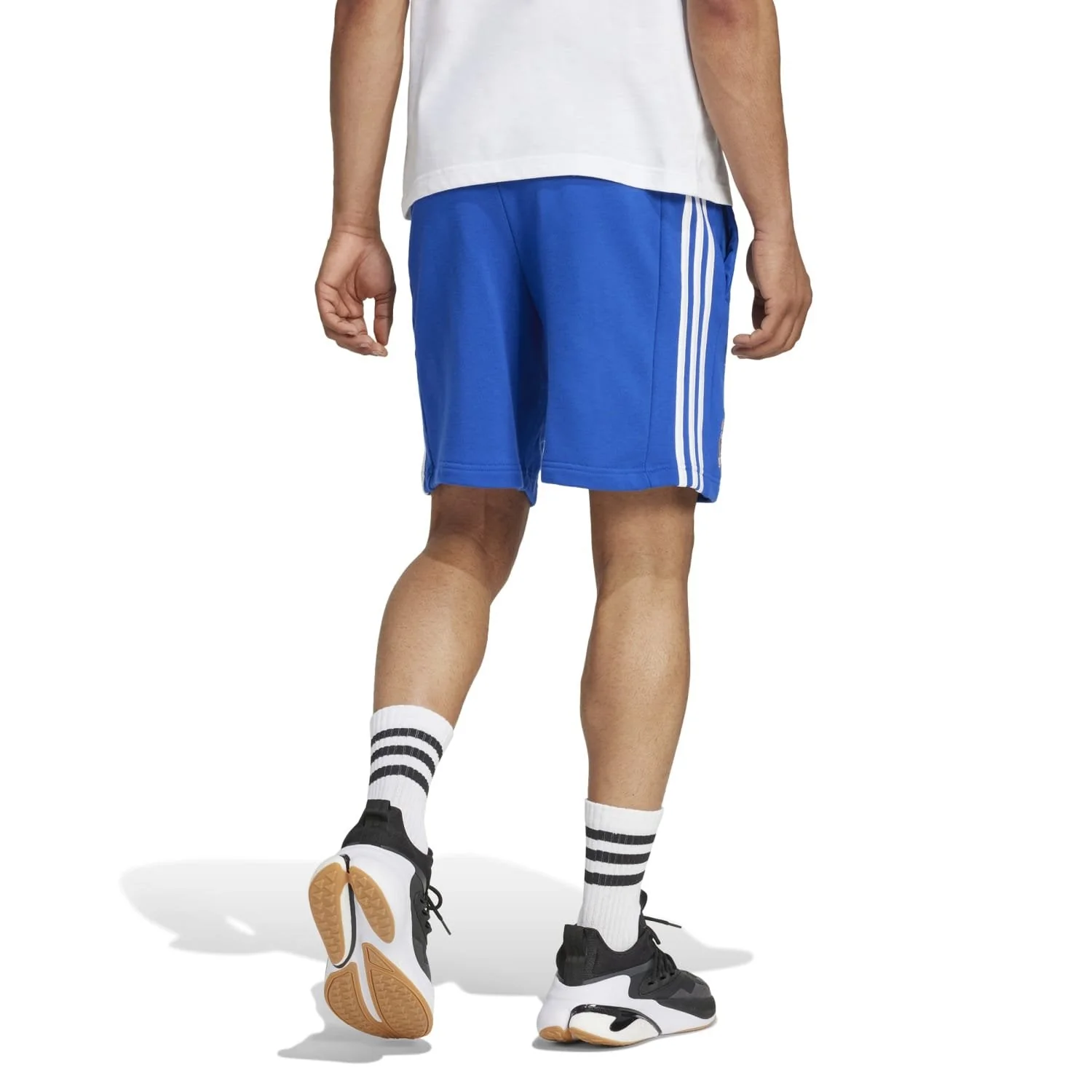 Mens adidas DNA Shorts 25/26 Blue - Image 4