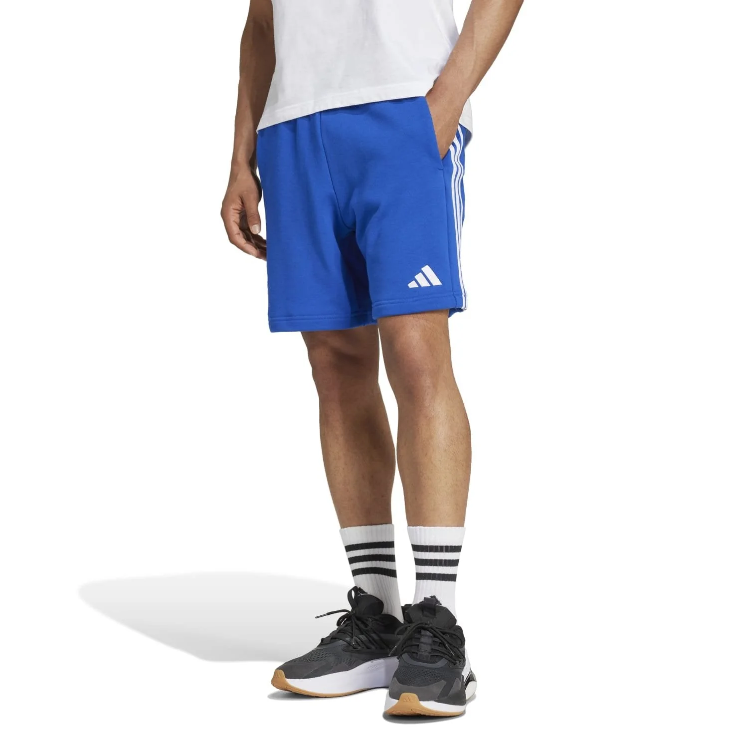 Mens adidas DNA Shorts 25/26 Blue - Image 5