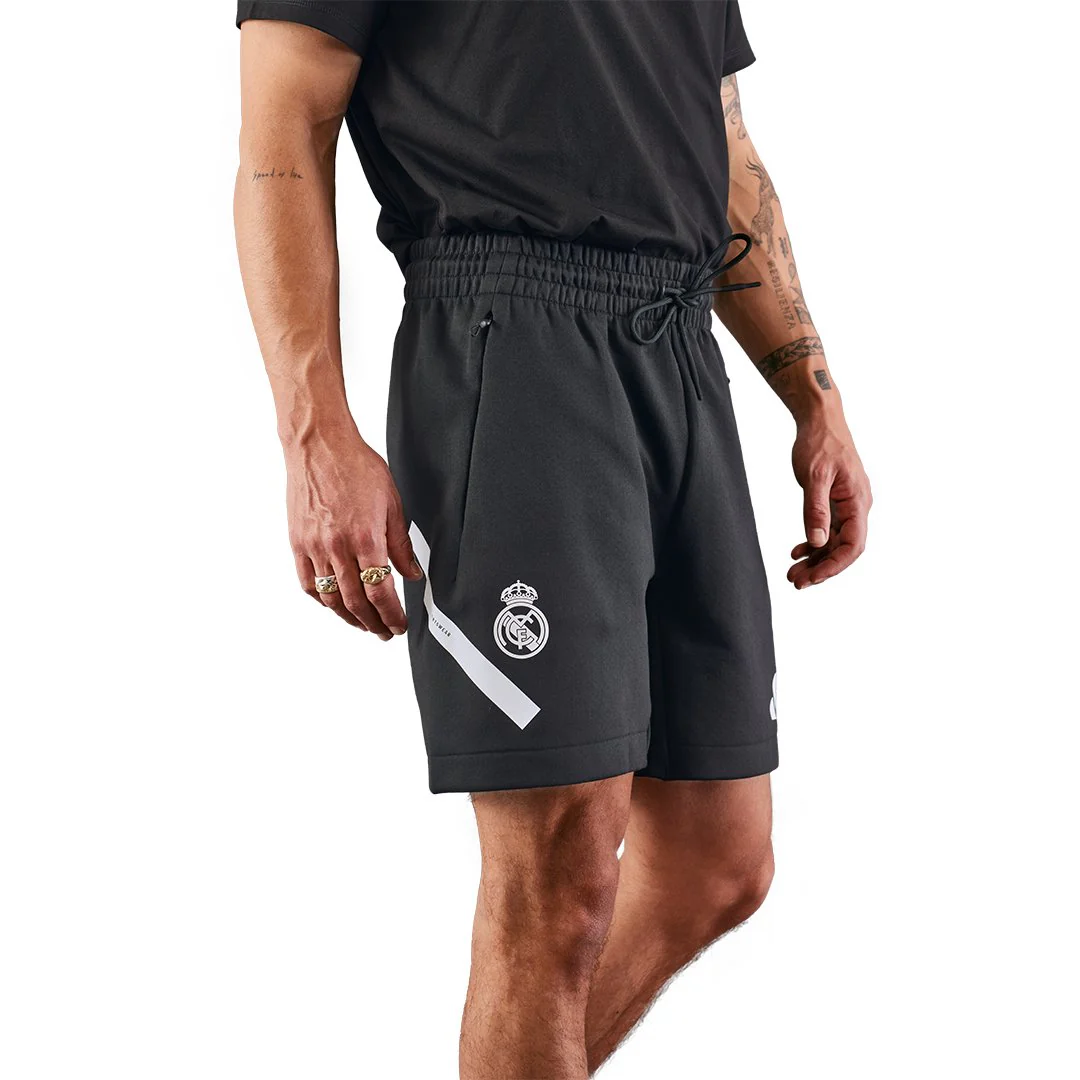 Mens adidas Real Urban Shorts Black - Image 4