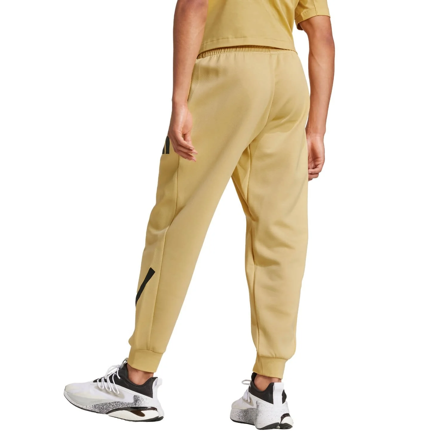 Mens adidas Real Urban Trousers Oat - Image 3