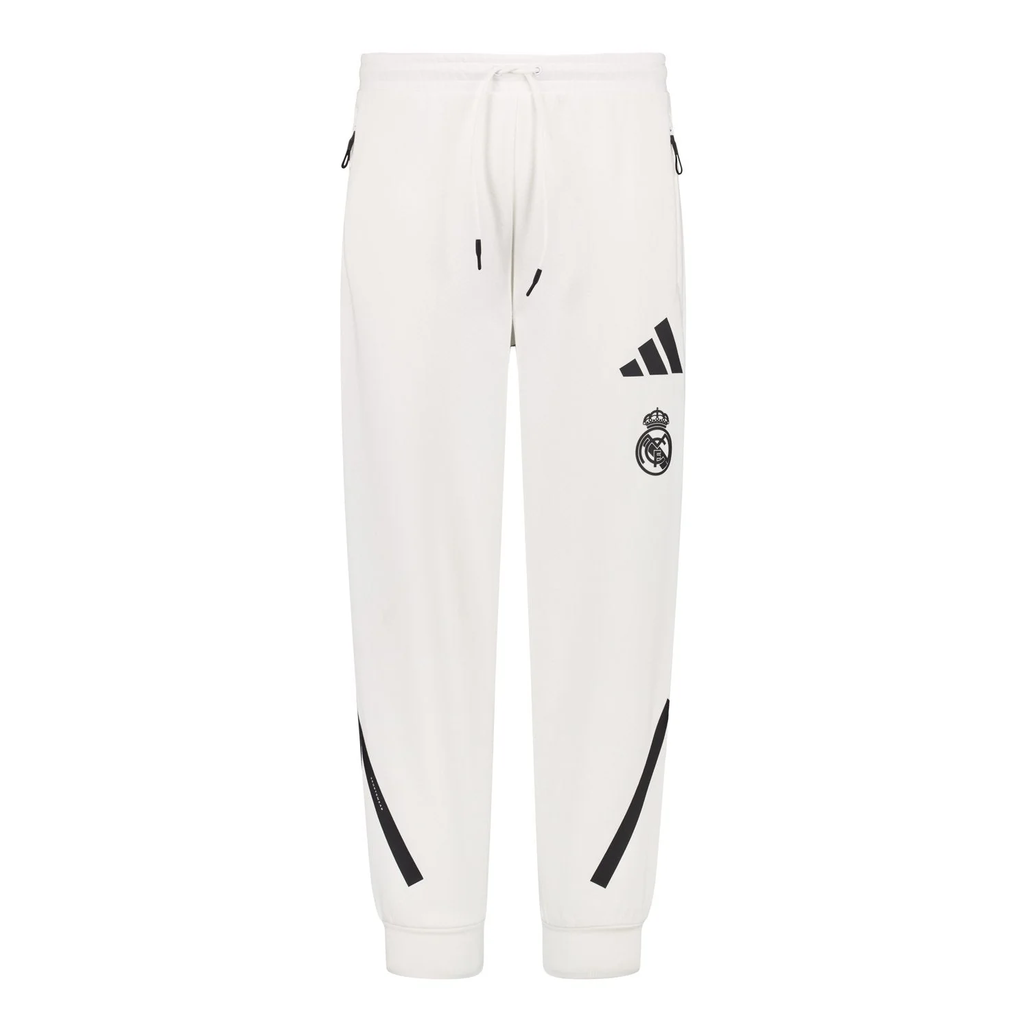 Mens adidas Real Urban Trousers White - Image 2