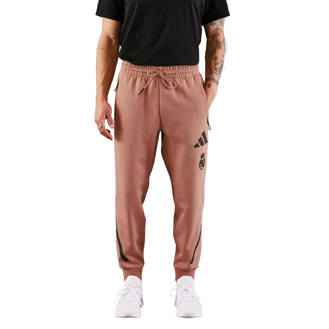 Mens adidas Real Urban Trousers Brown - Image 2
