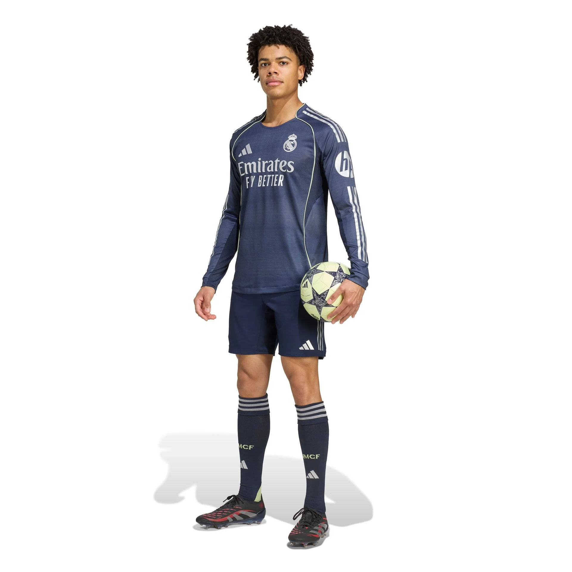 Mens Away Authentic Shorts 25/26 Navy - Image 2