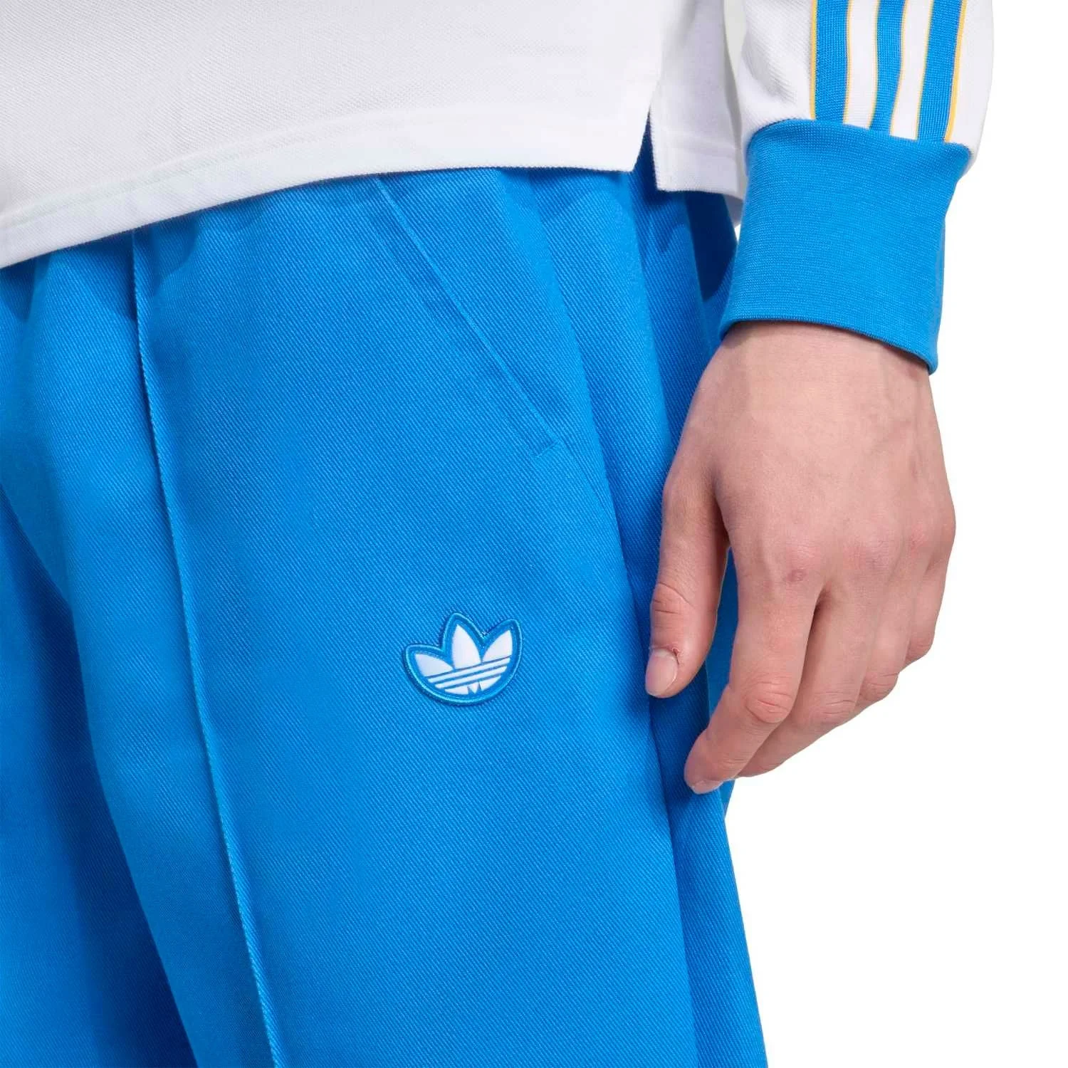 Mens adidas Originals Terrace Icons Trousers 25/26 Blue - Image 6