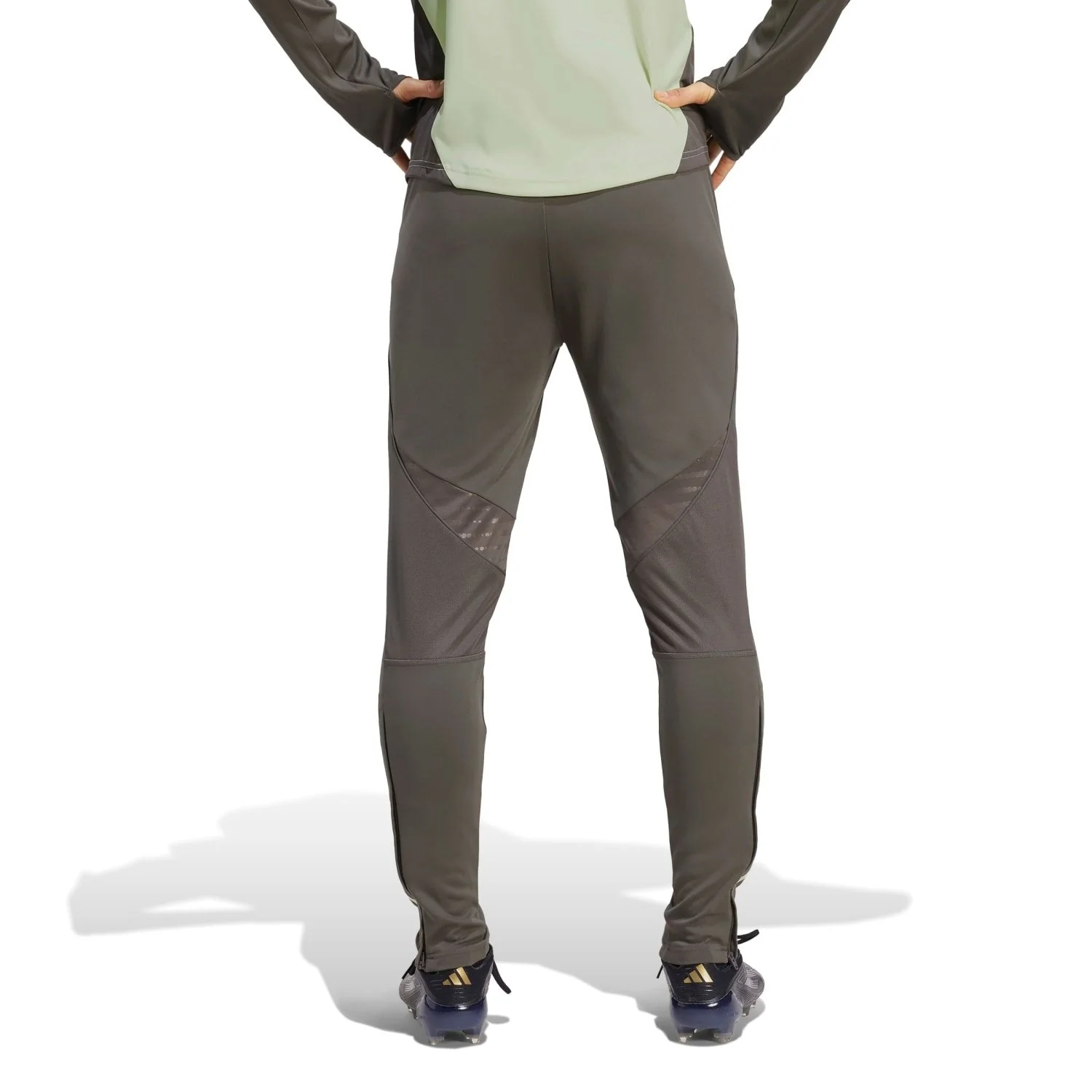Mens adidas Training Trousers 25/26 Dark Olive - Image 3